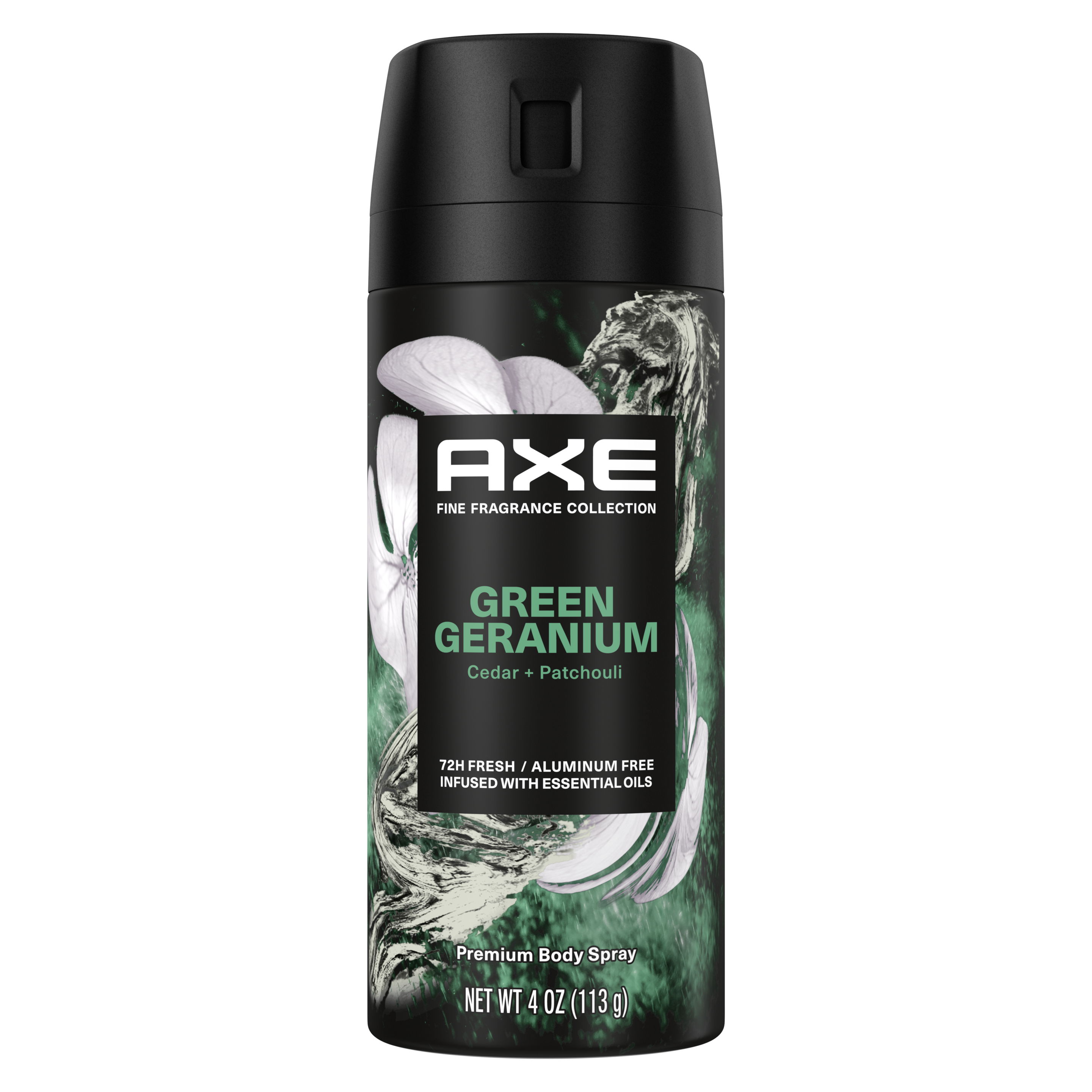 Green Geranium Premium Deodorant Body Spray