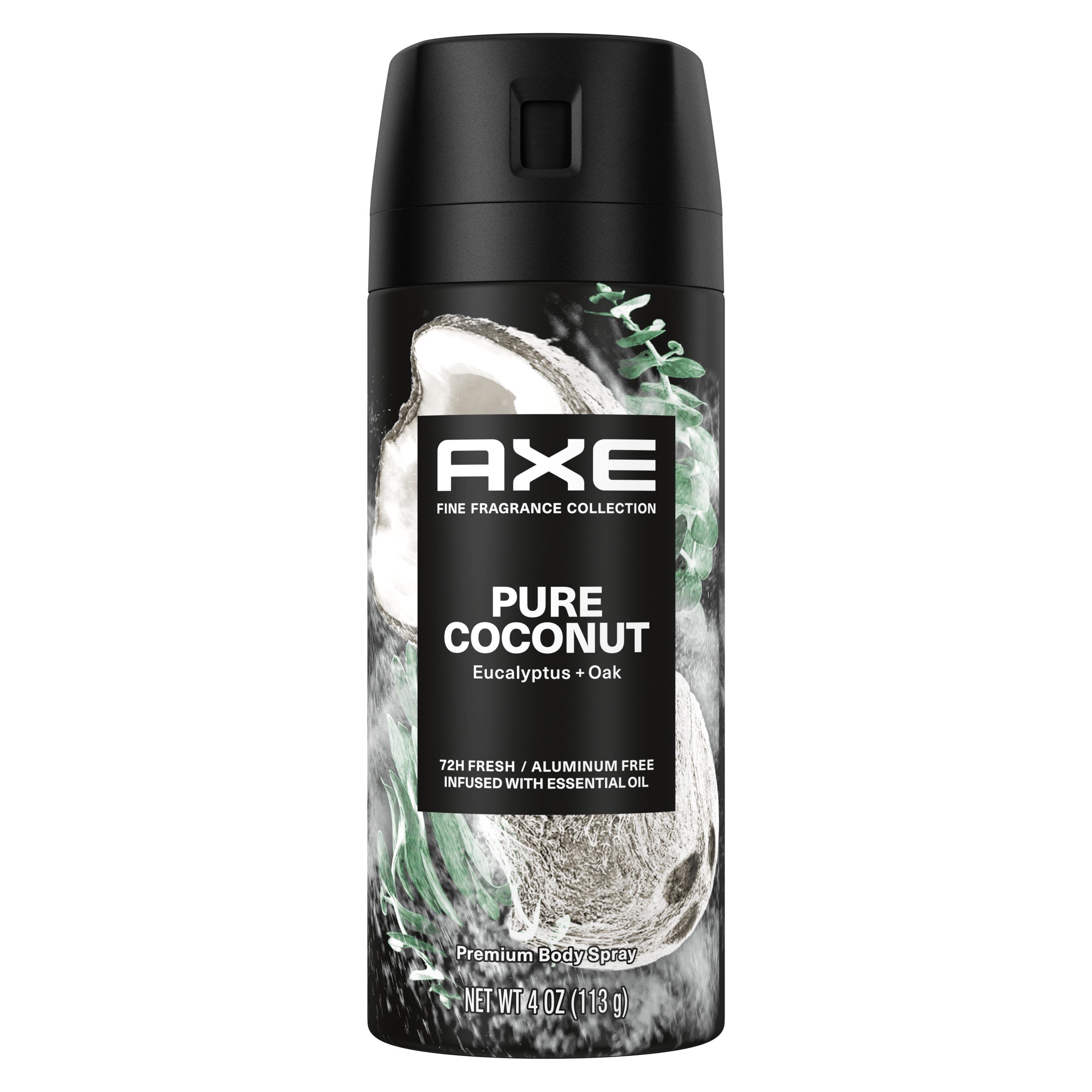 Pure Coconut Premium Deodorant Body Spray