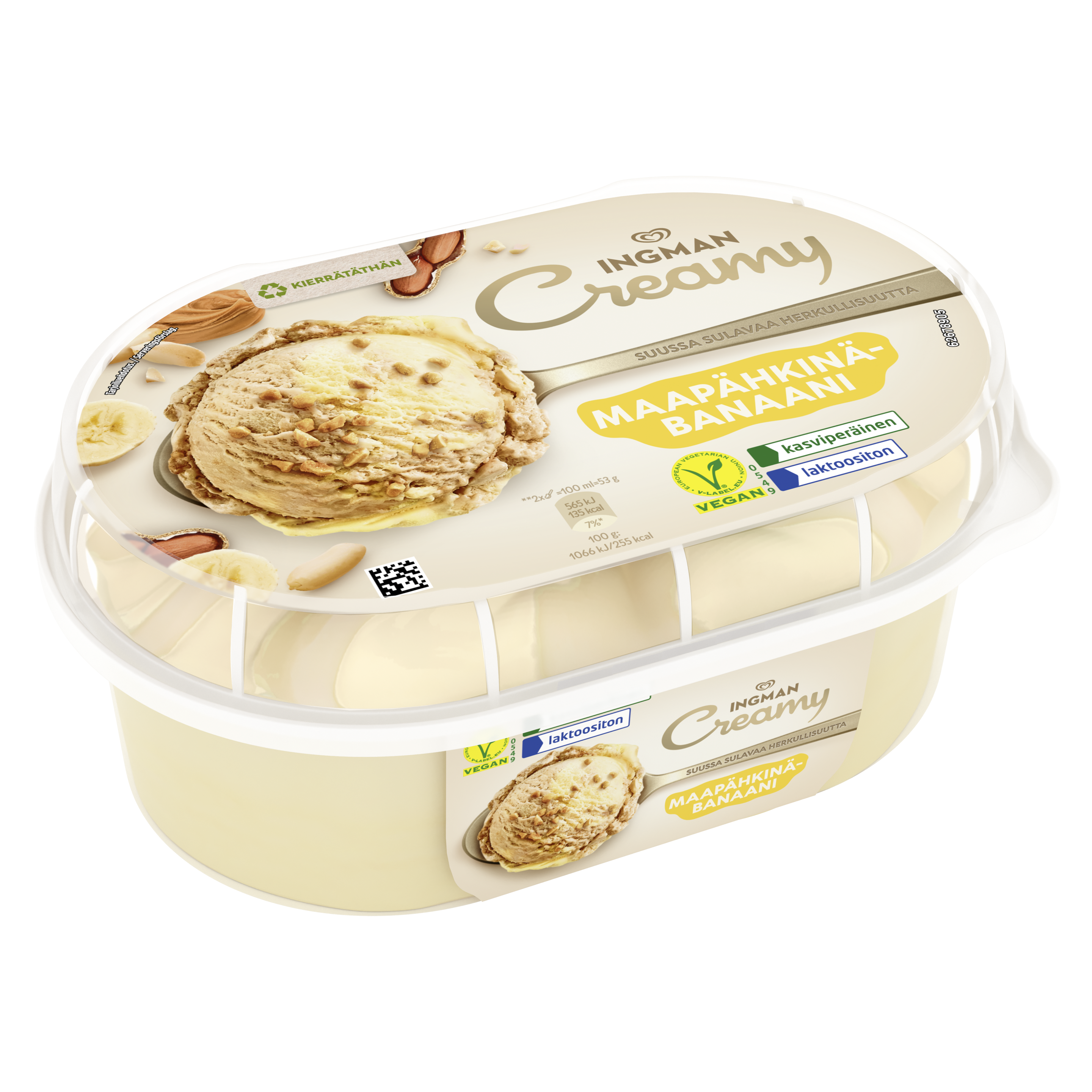 Ingman Creamy Maapähkinä Banaani packshot