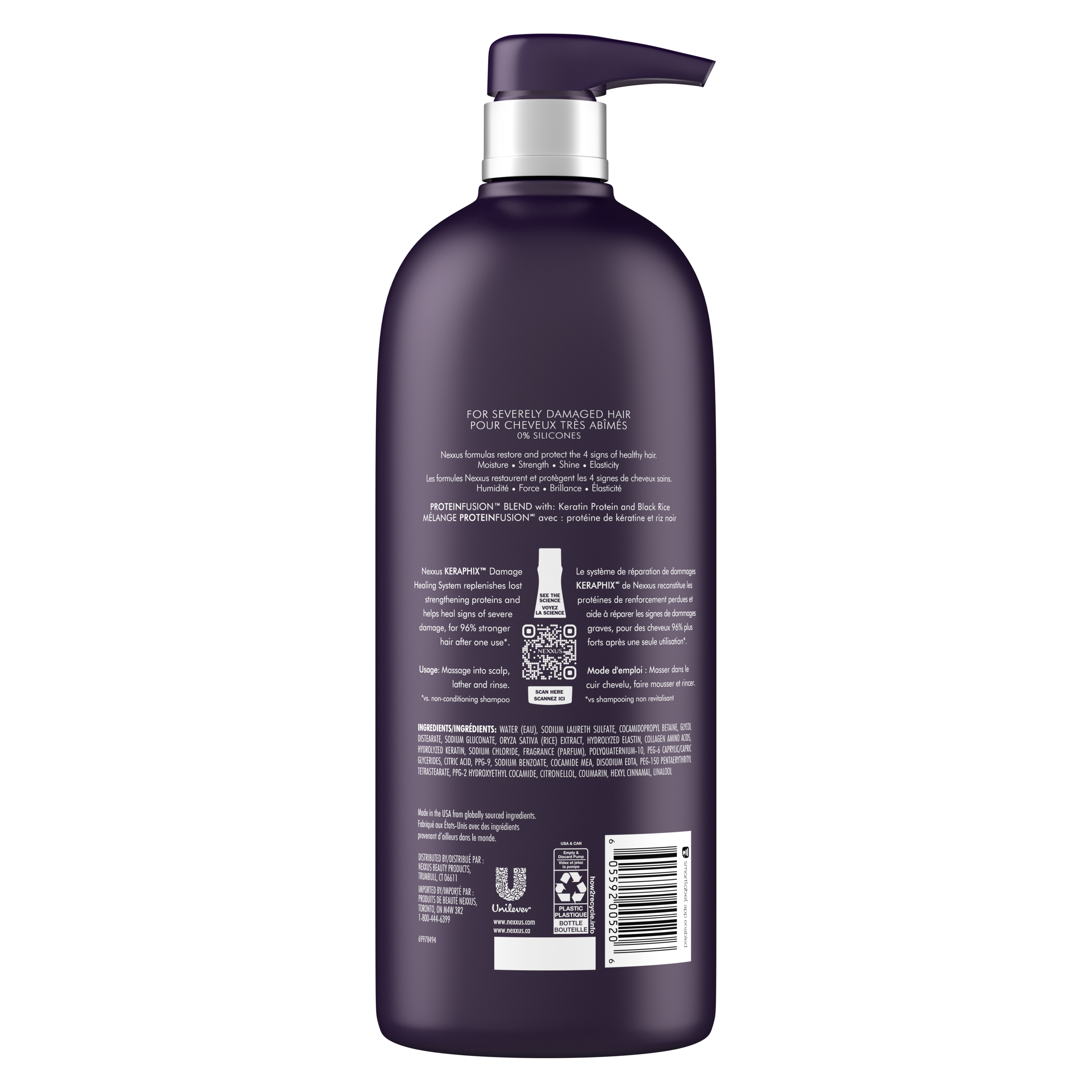 Nexxus Keraphix Keratin Shampoo For Damaged Hair