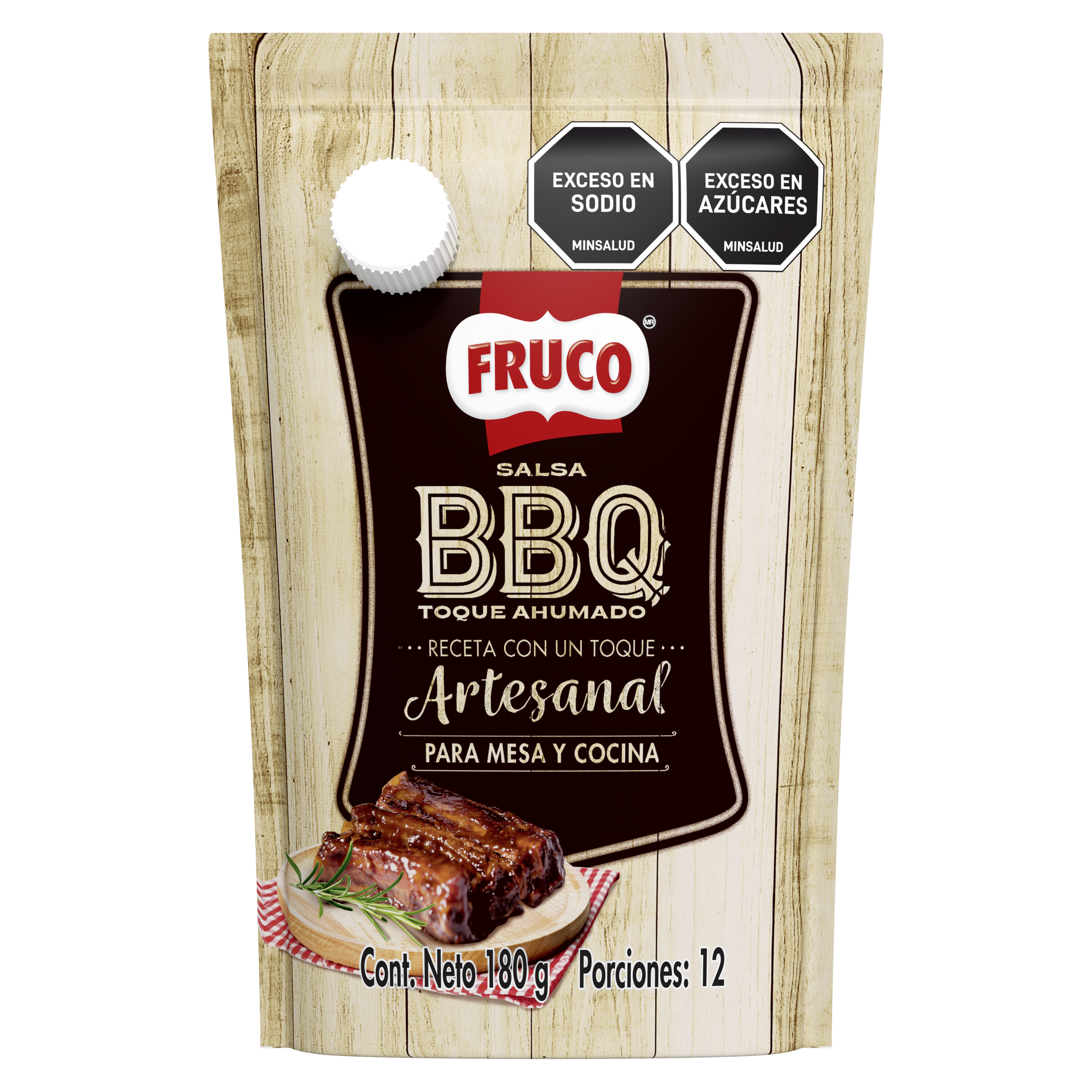 BBQ artesanal doypack packshot