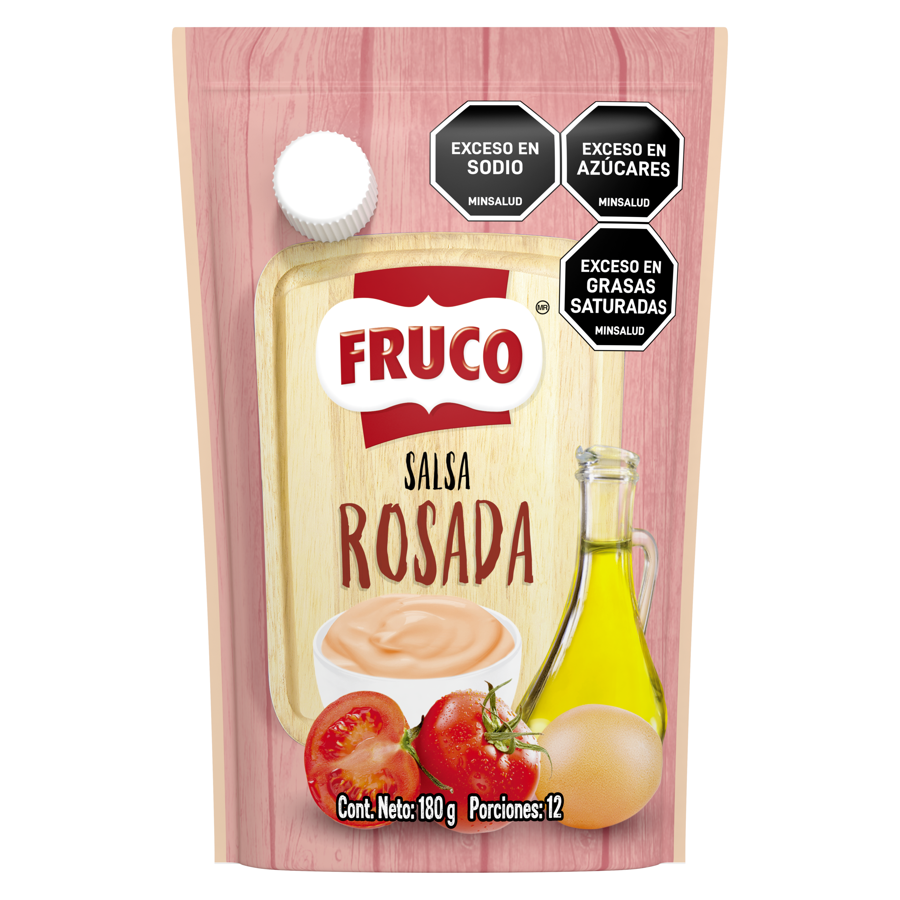 Salsa Rosada Fruco 180g packshot