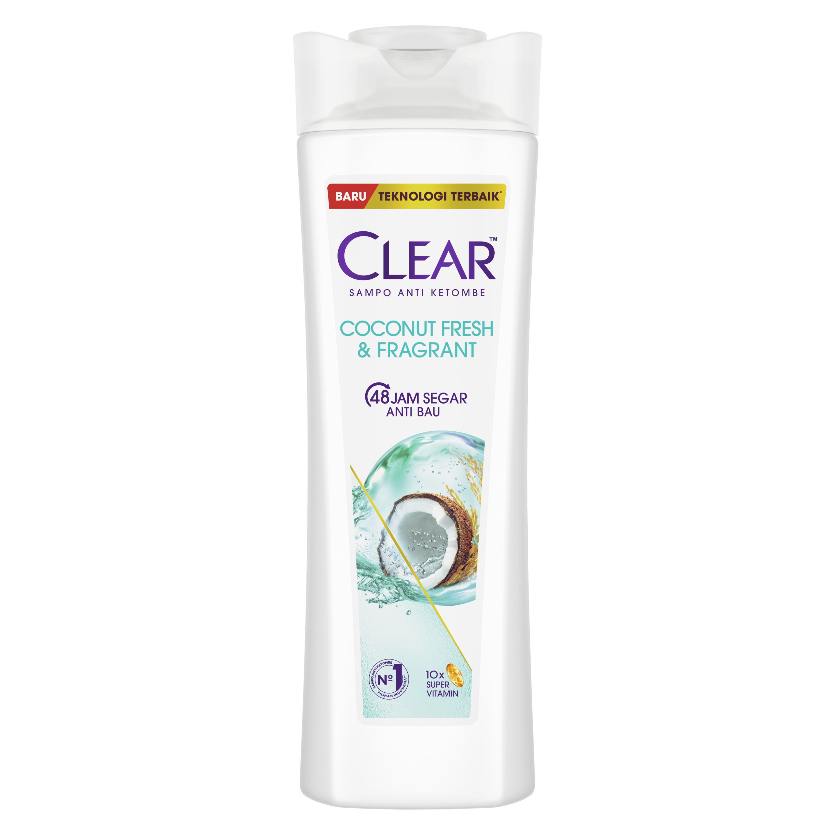 CLEAR Shampoo Coconut Fresh & Fragrant Bottle 300 mL