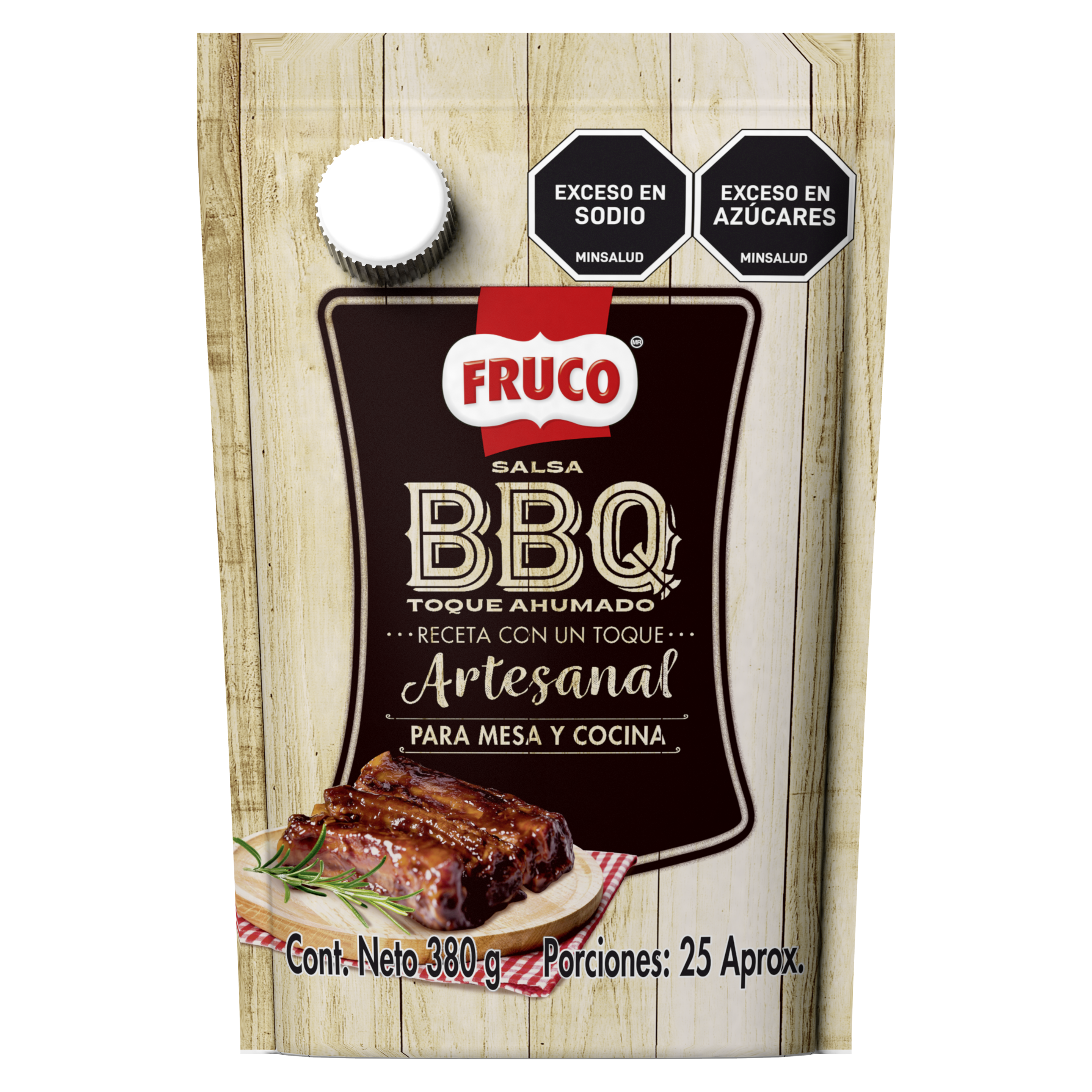 BBQ artesanal doypack packshot