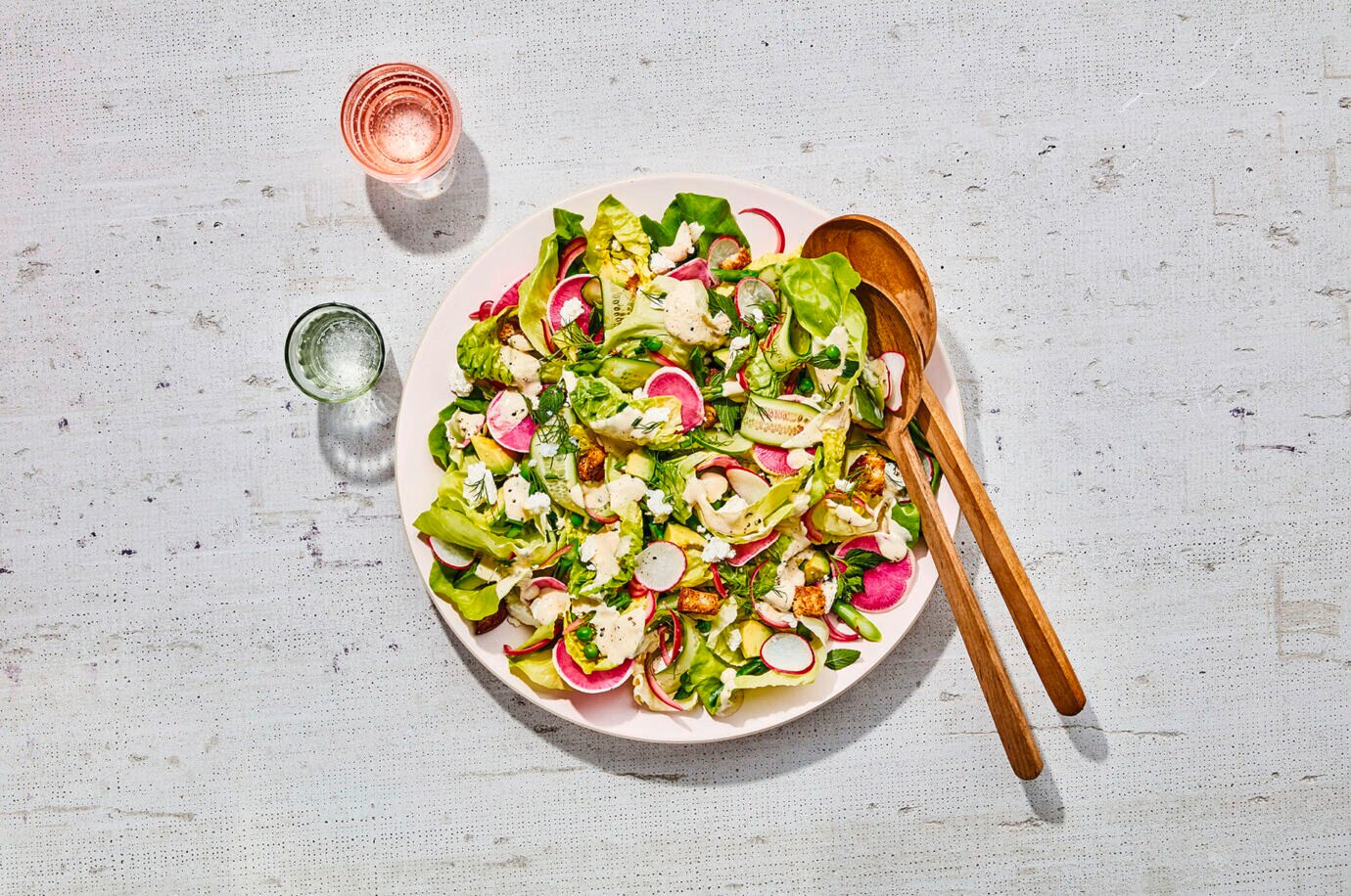 Recipe: gem salad with avocado oil ranch
