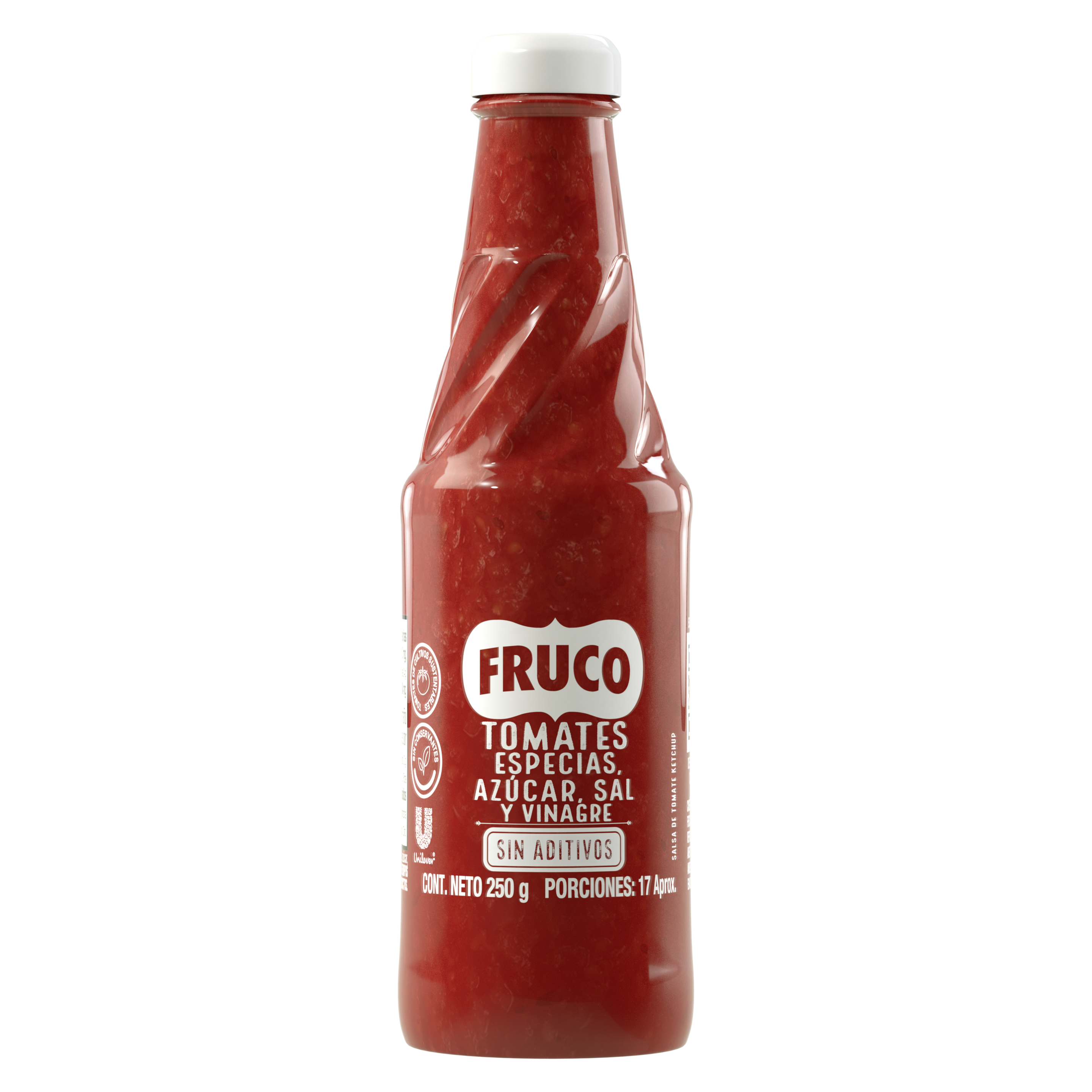 Salsa de tomate Botella Fruco 250 gr packshot
