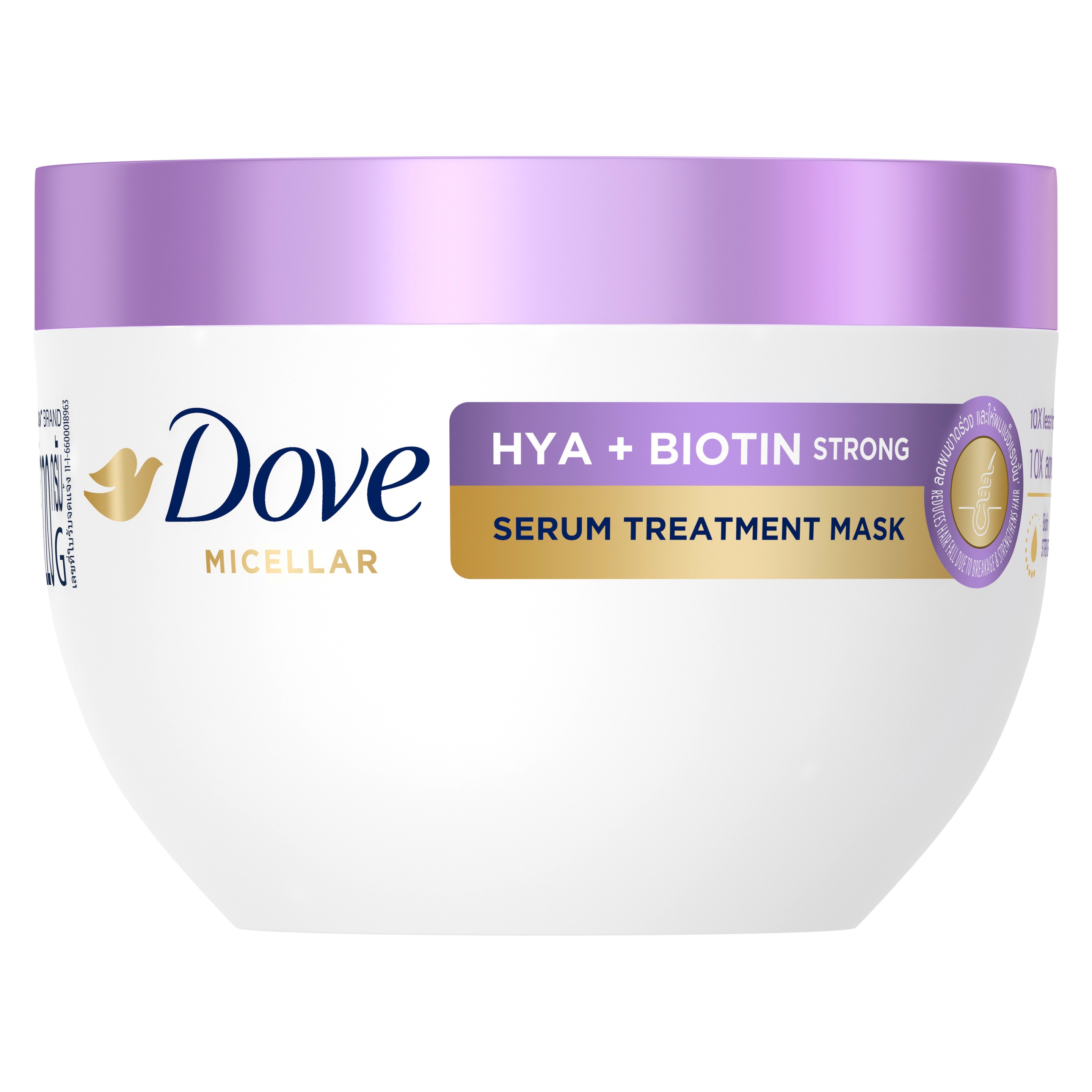 Dove Serum Treatment Mask Hya + Biotin Strong