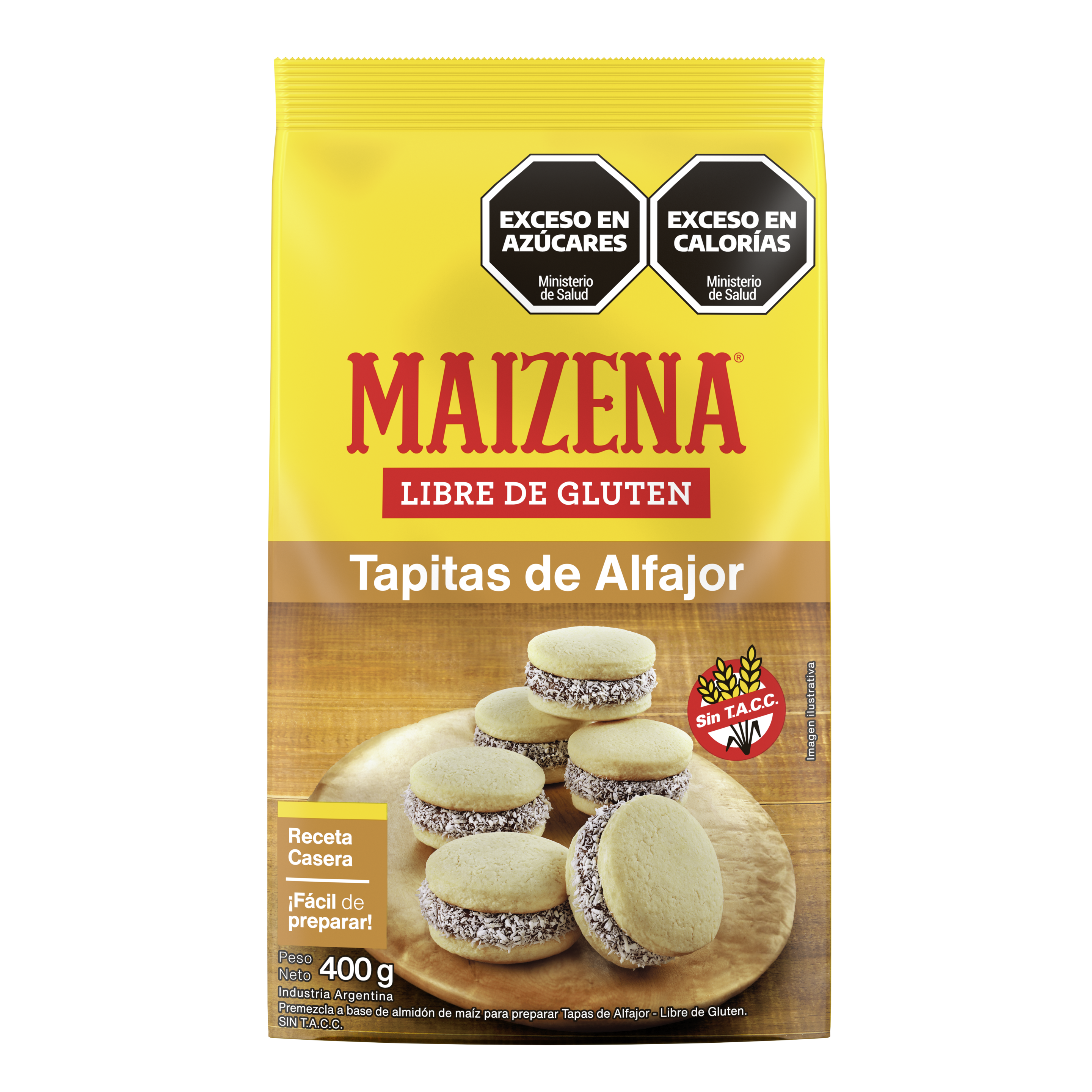 Premezcla de bizcochuelo sabor Chocolate sin TACC - Maizena