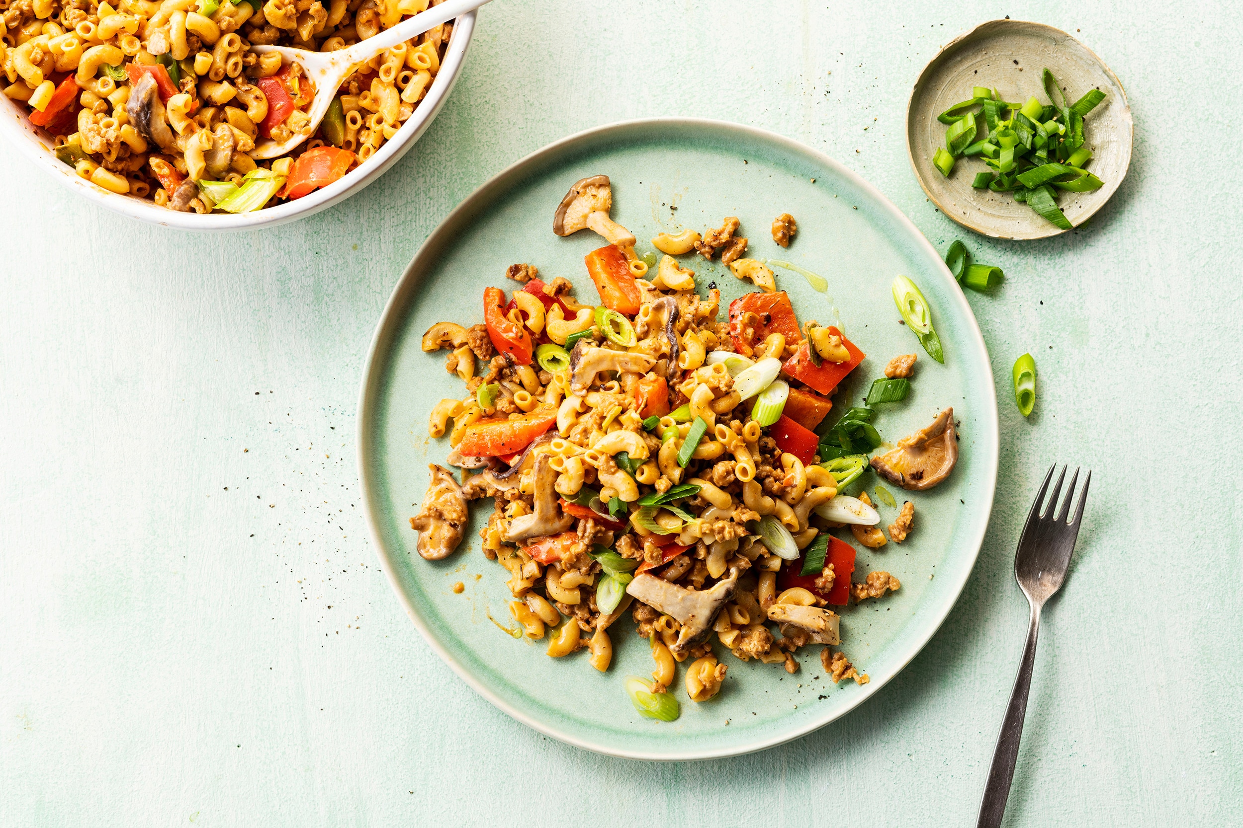 veganer Nudel-Hack One Pot