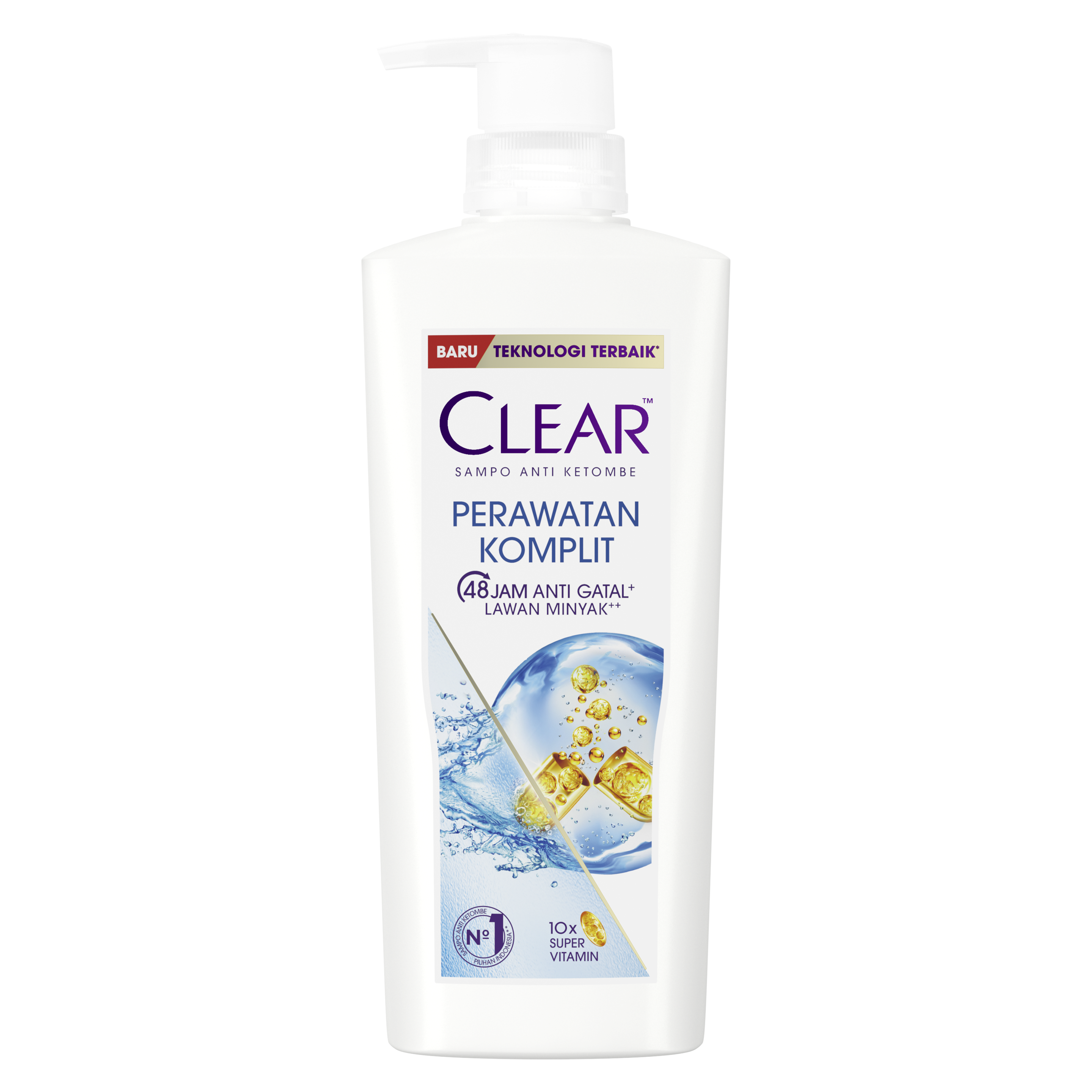CLEAR Shampoo Perawatan Komplit Pump 400 mL