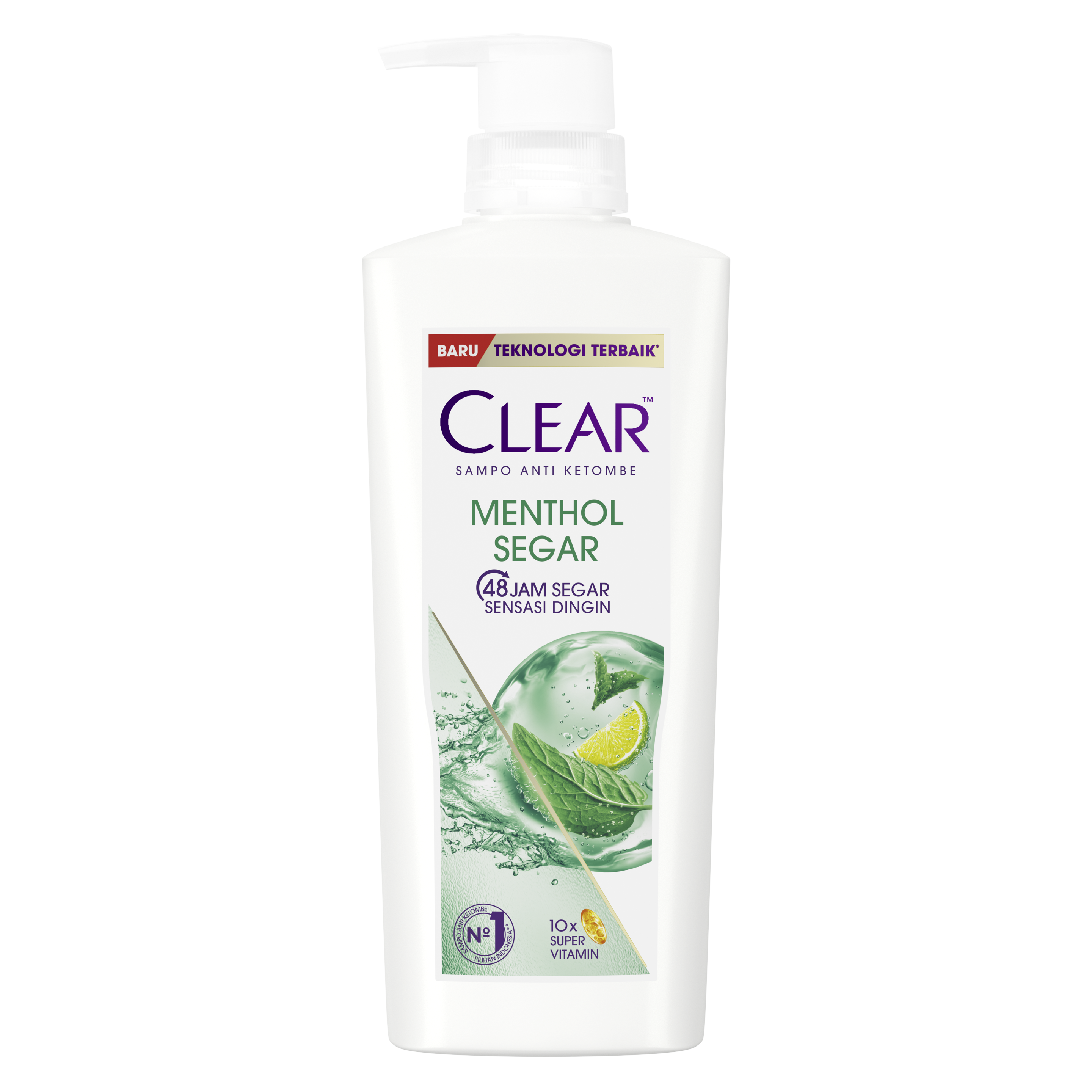 CLEAR Shampoo Menthol Segar Pump 400 mL
