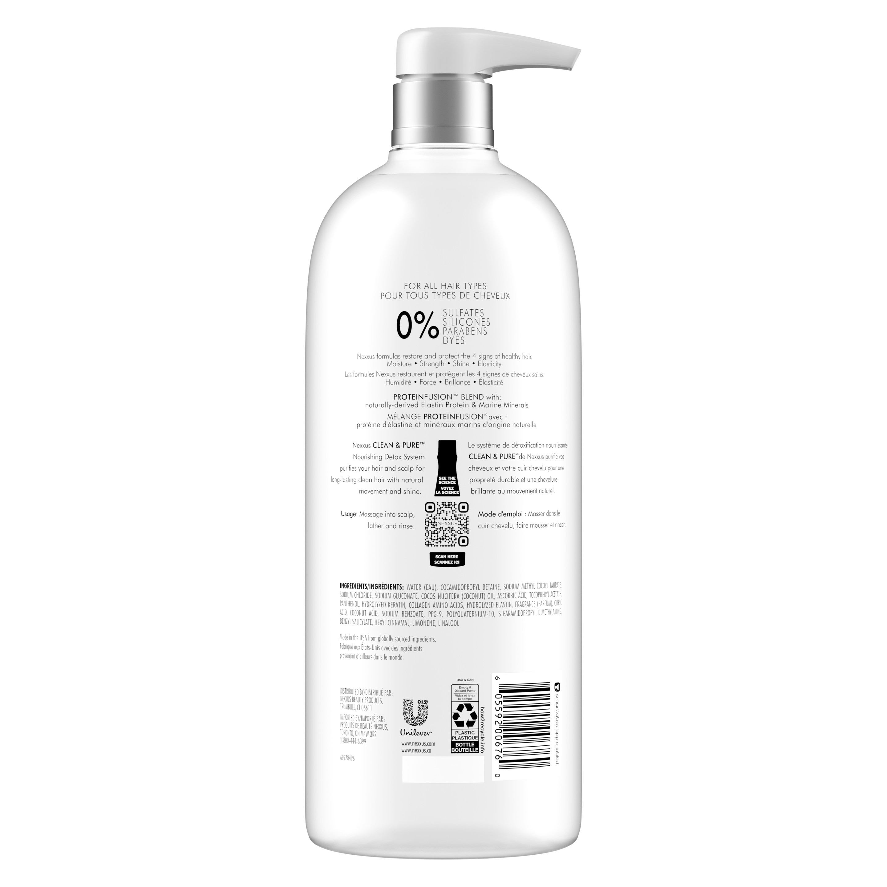 Nexxus Clean & Pure Nourishing Hair Detox Shampoo