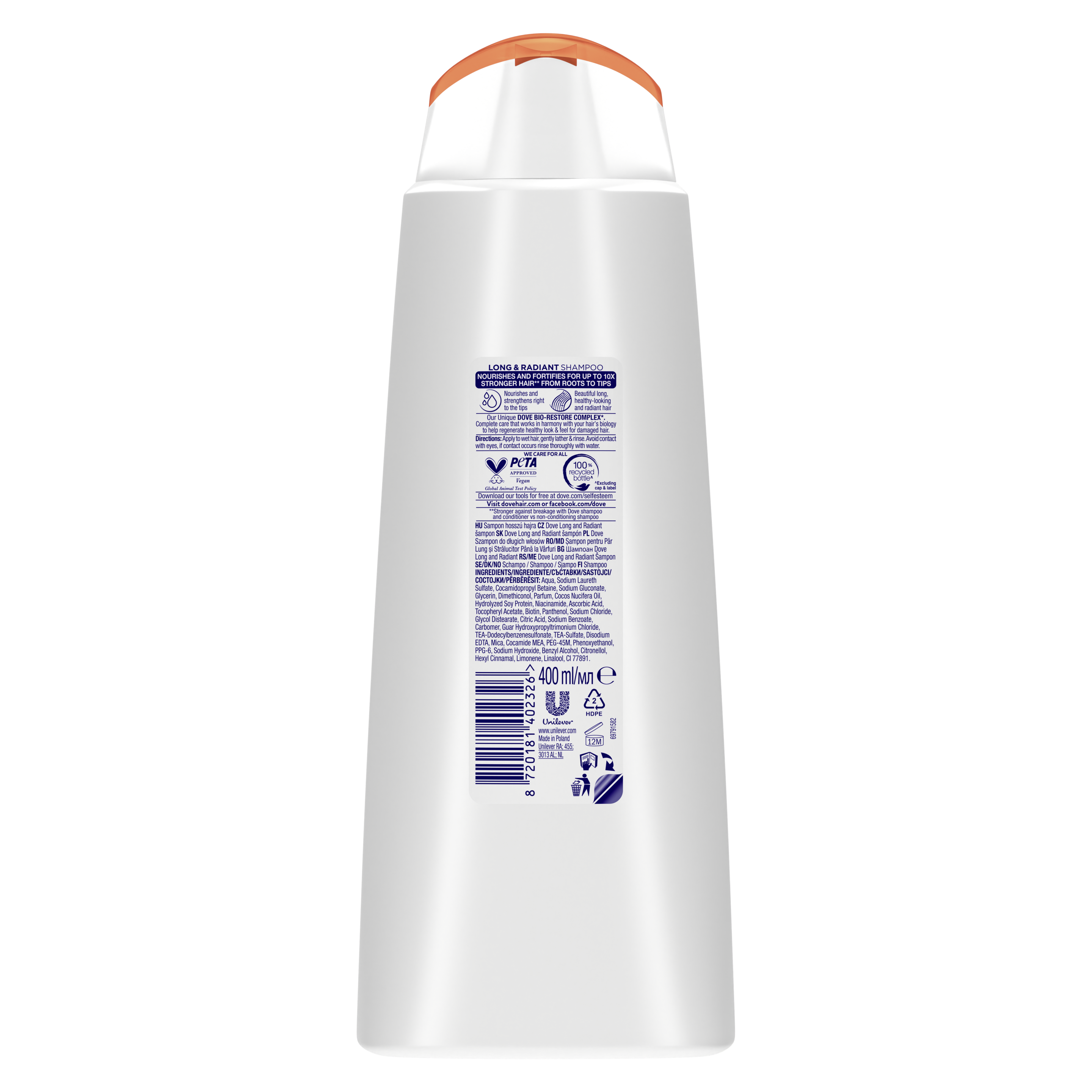 fénytelen hajra 400 ml