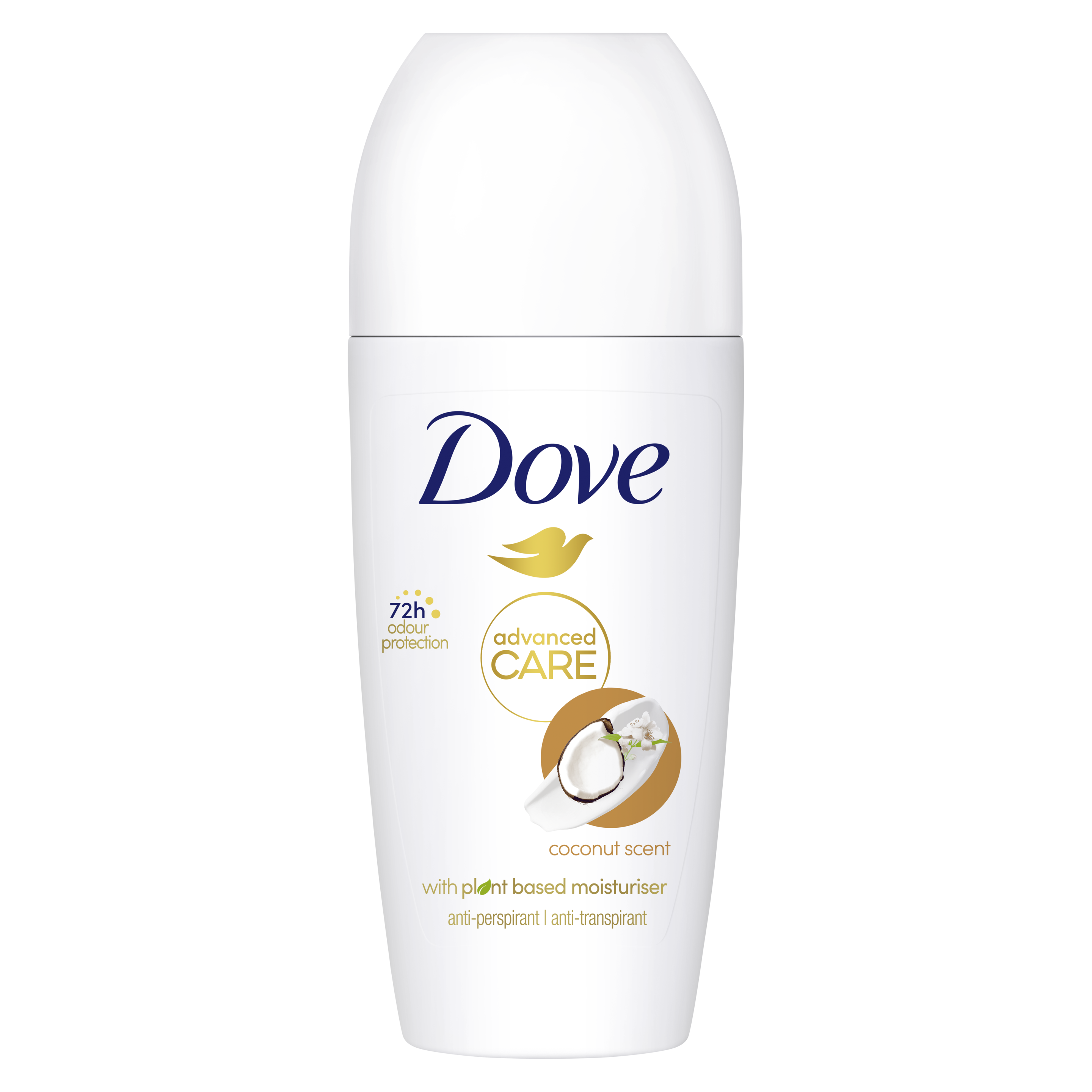 Coconut Antiperspirant Deodorant Roll-On – Dove