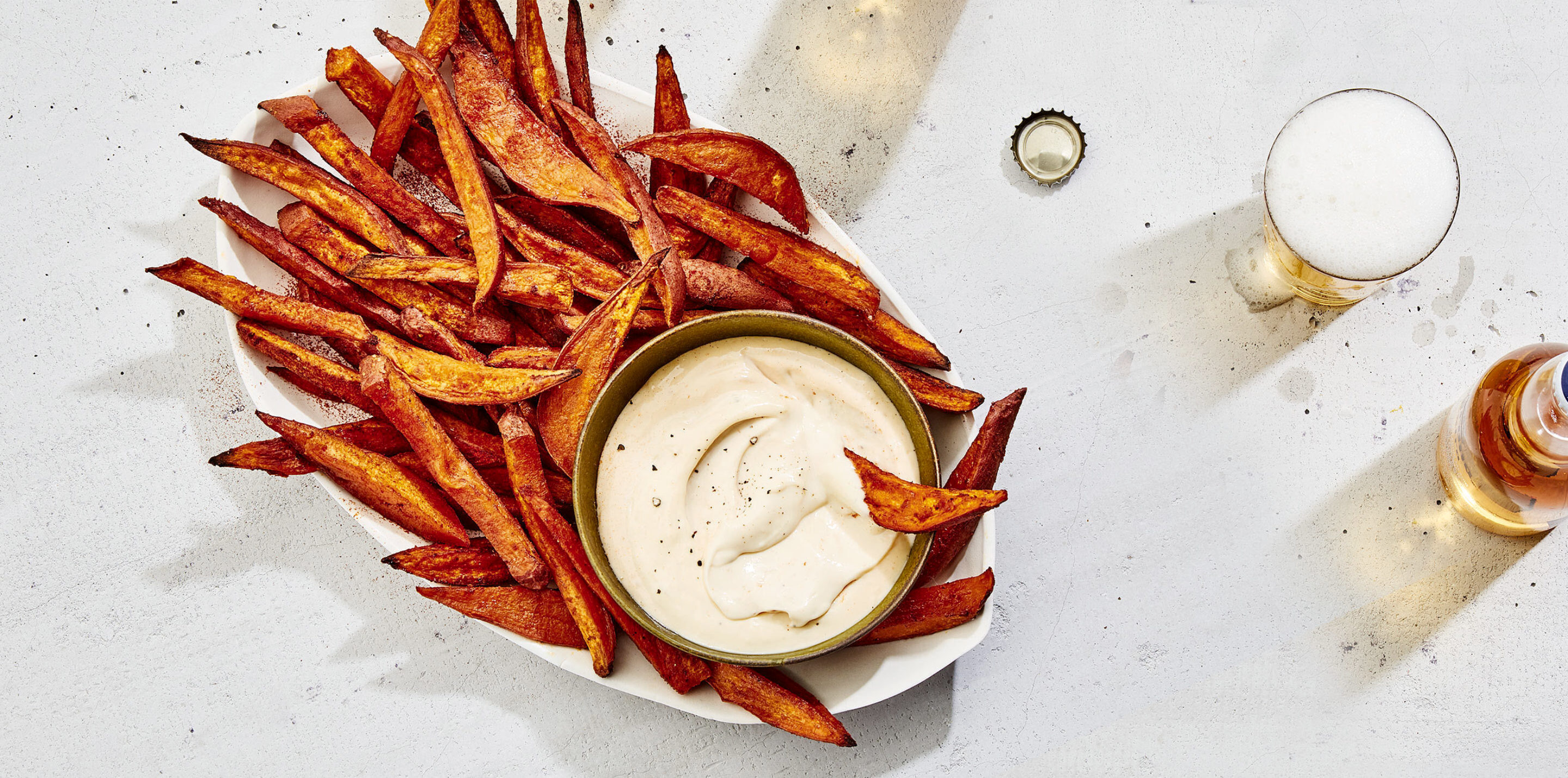 Recipe: Sweet Potato Oven Fries With Comeback Sauce