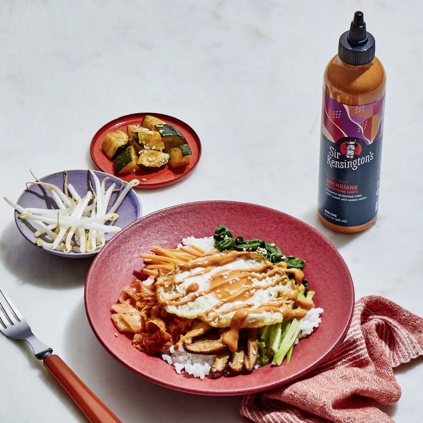 Bibimbap Inspired Grain Bowl