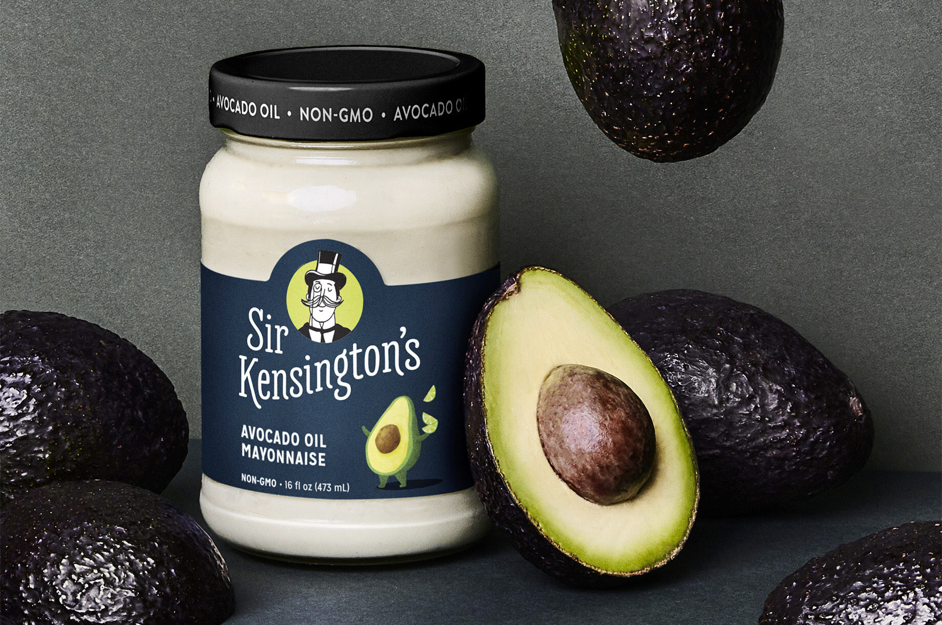 Our avocado oil mayo is now sugar free Inside Banner