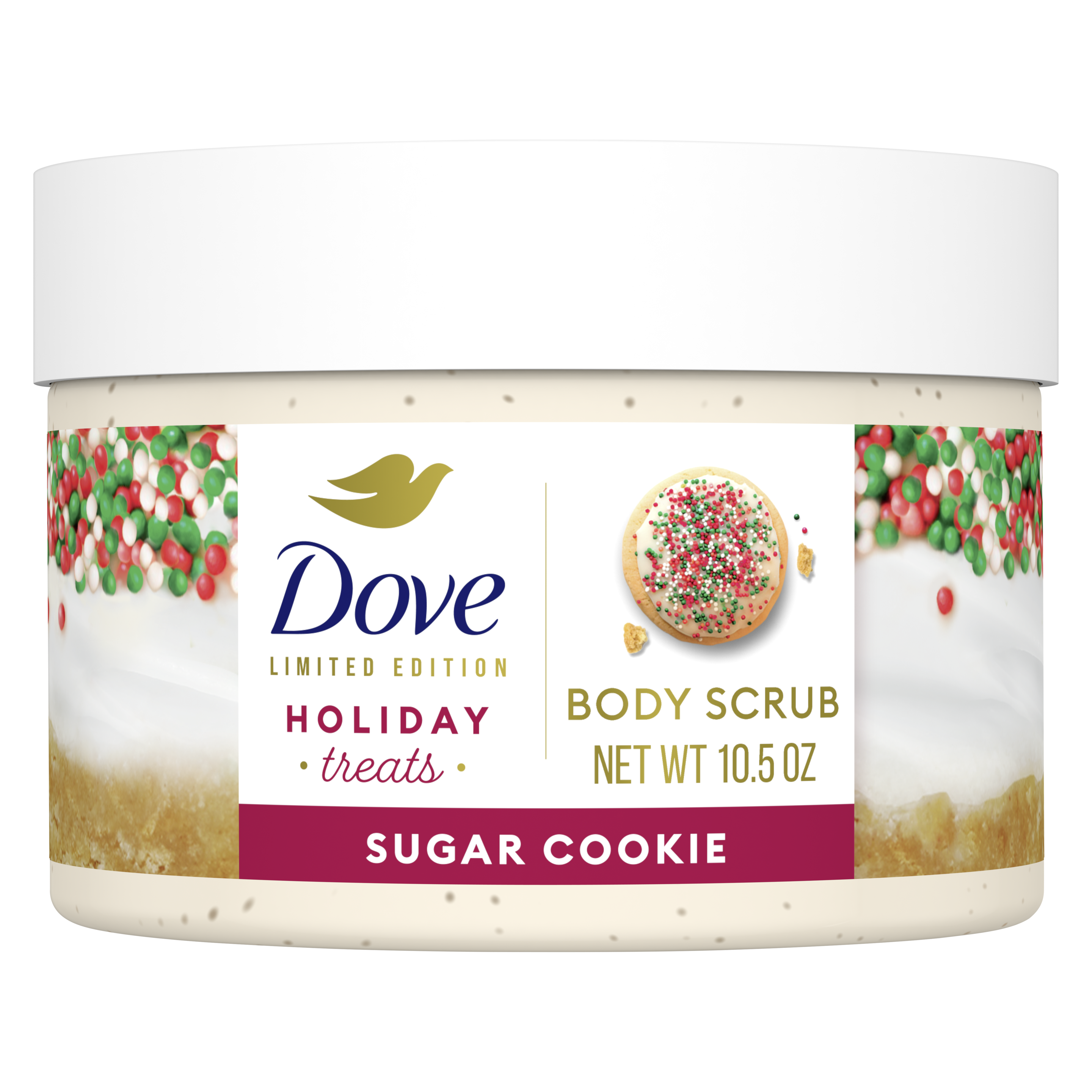 Dove Body Scrub Sugar Cookie Sprinkle