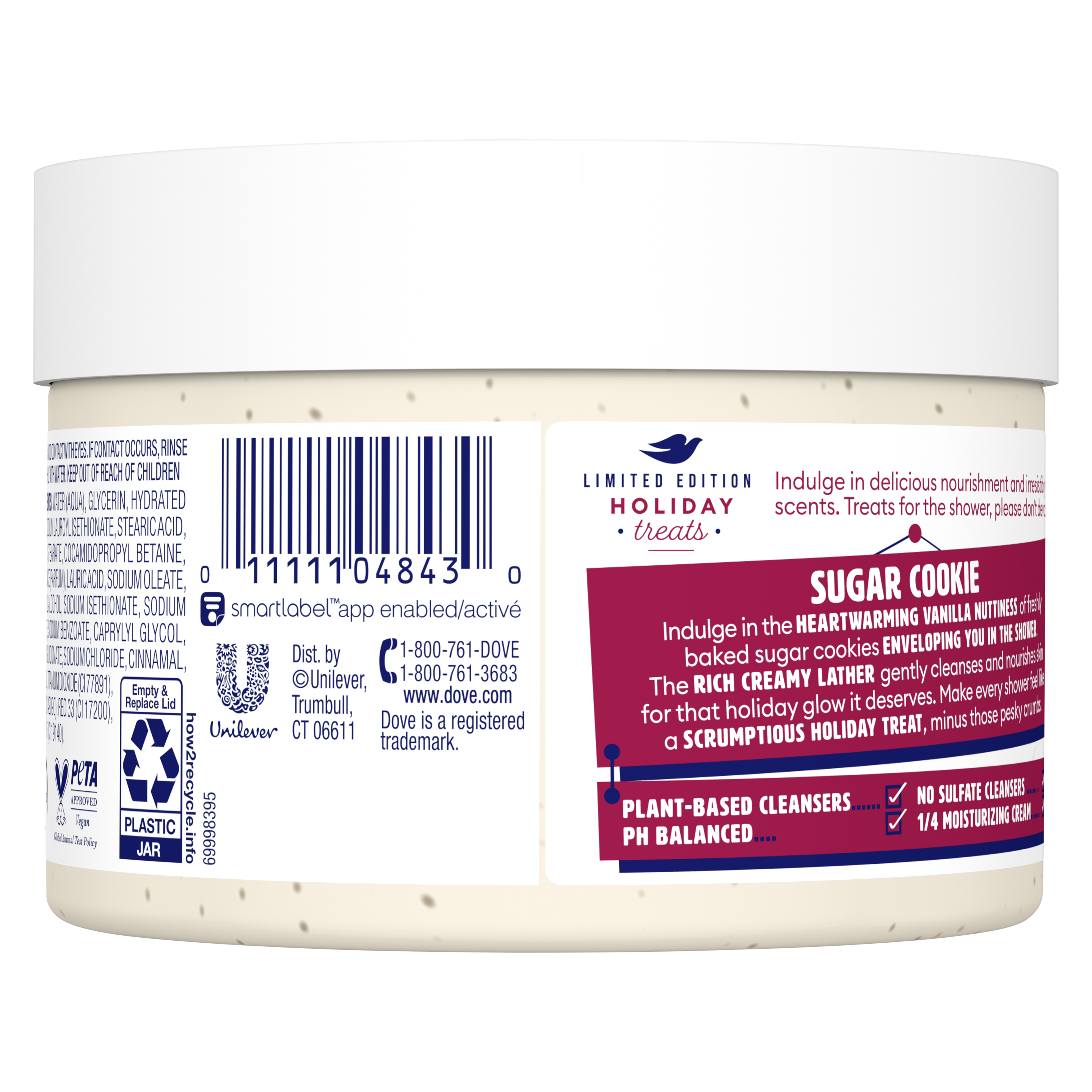 Dove Body Scrub Sugar Cookie Sprinkle