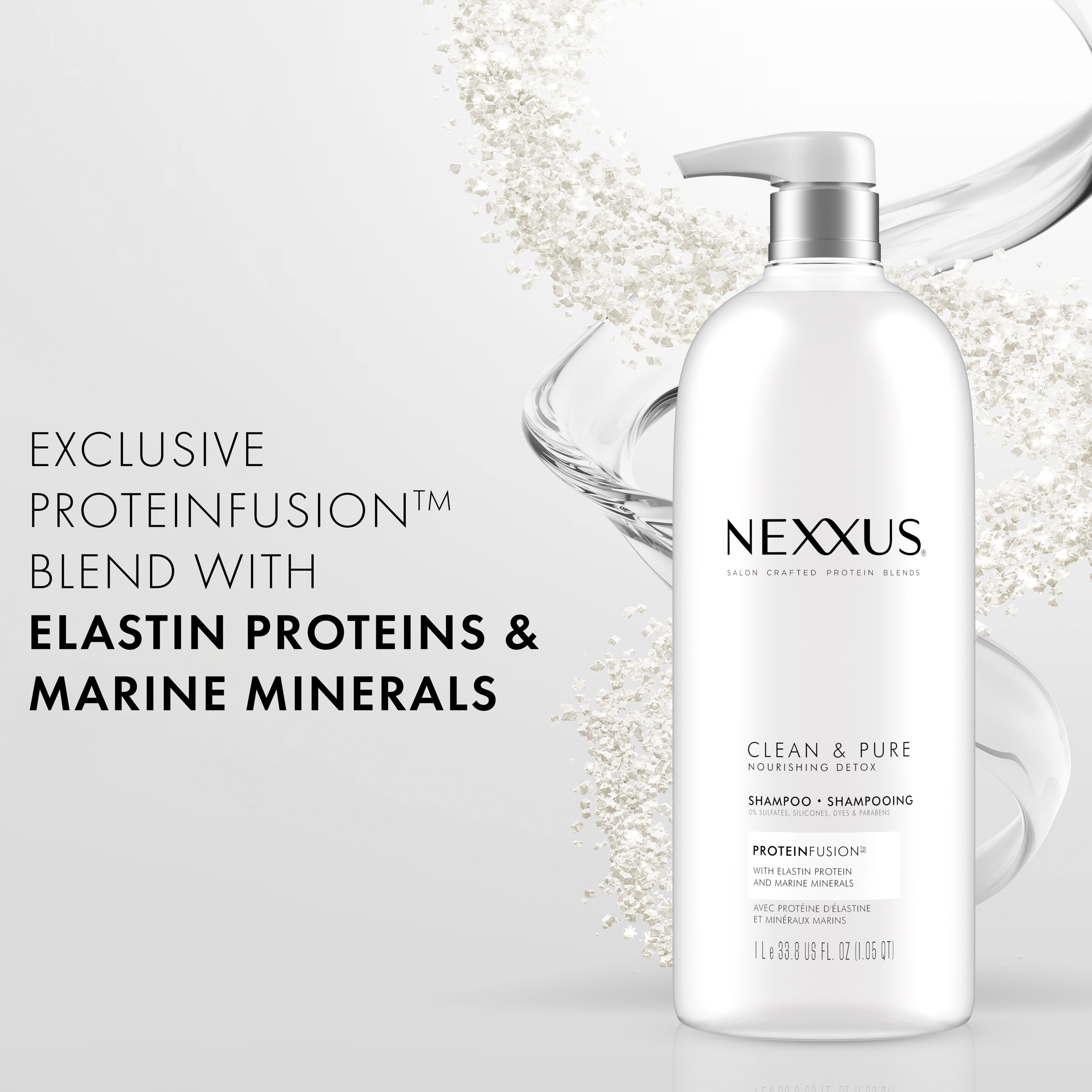 Nexxus Clean & Pure Nourishing Hair Detox Shampoo