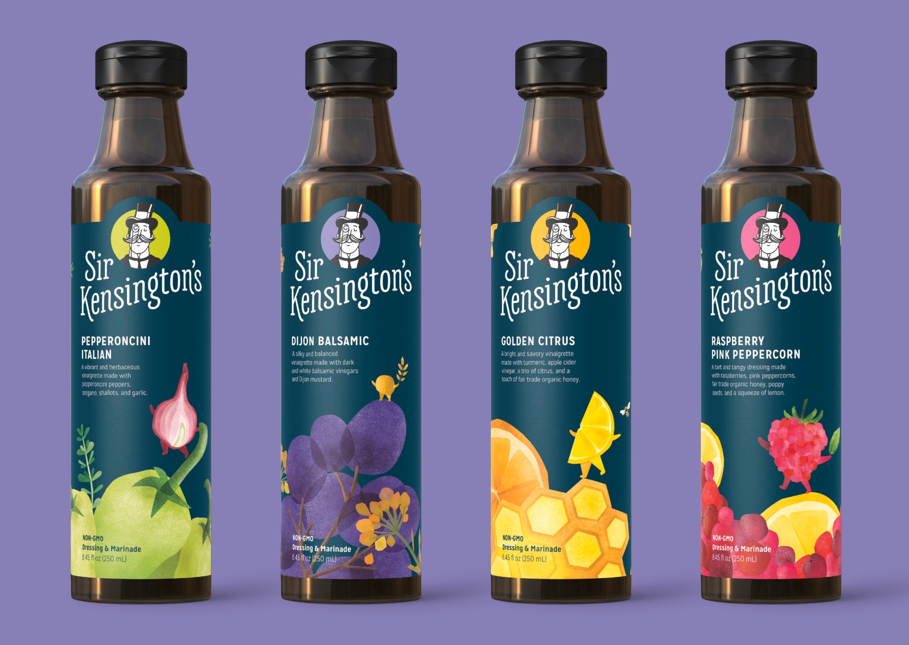 Sir Kensingtons Redesign Packaging Vinaigrettes