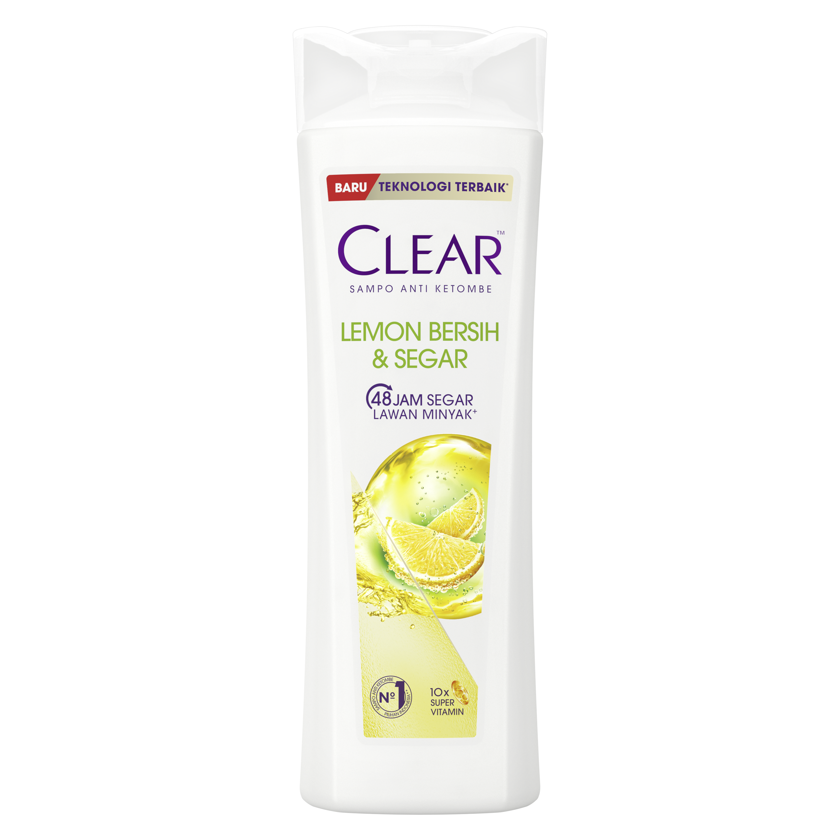 CLEAR Shampoo Lemon Bersih & Segar Bottle 300 mL