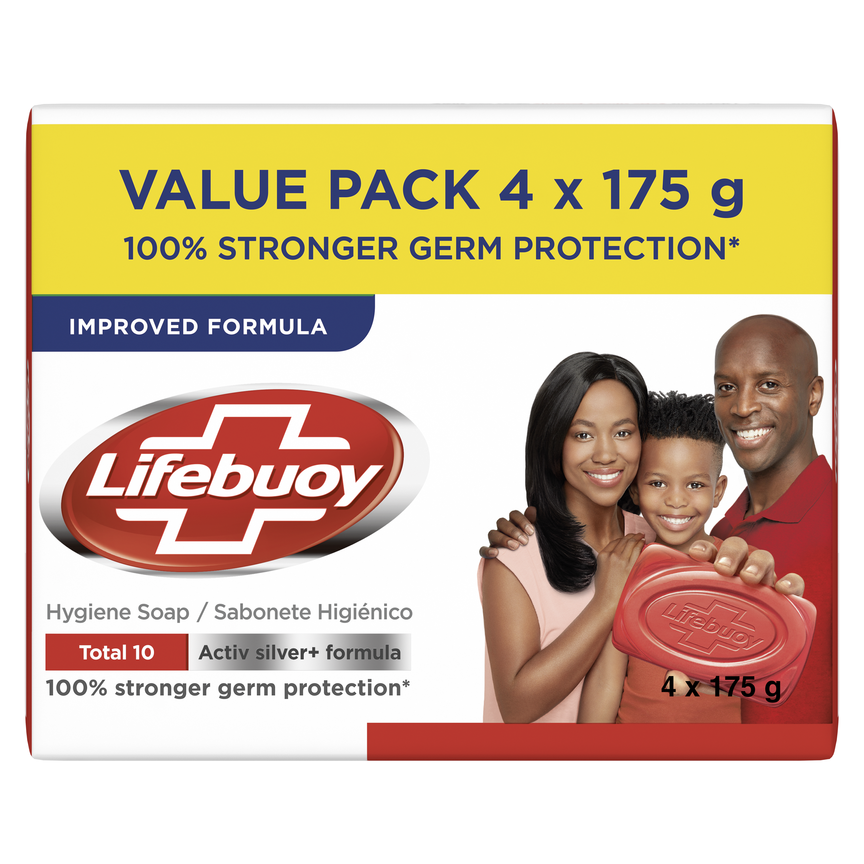 Lifebuoy Total 10 Bar Soap 4 PC