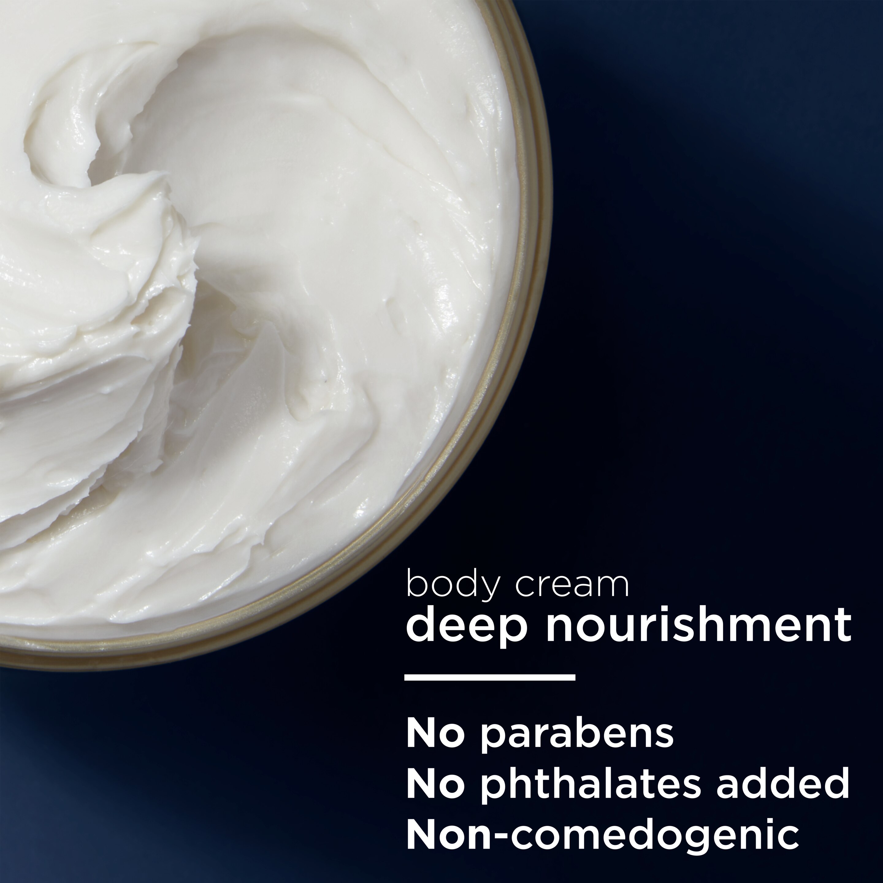 Vaseline® Radiant X Deep Nourishment Body Cream texture