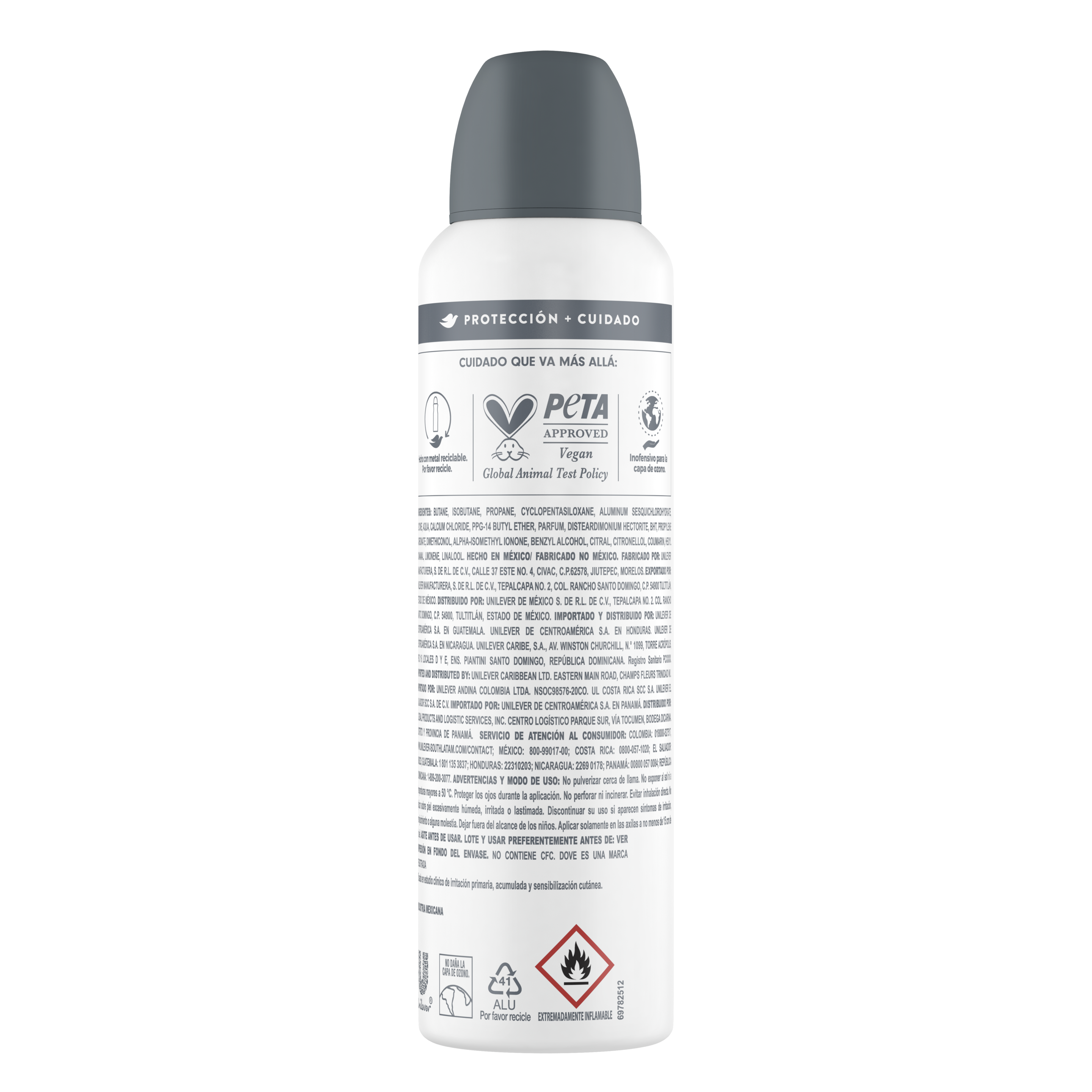 Dove Men+Care® Antitranspirante en Aerosol Clinical Expert Protección y Cuidado