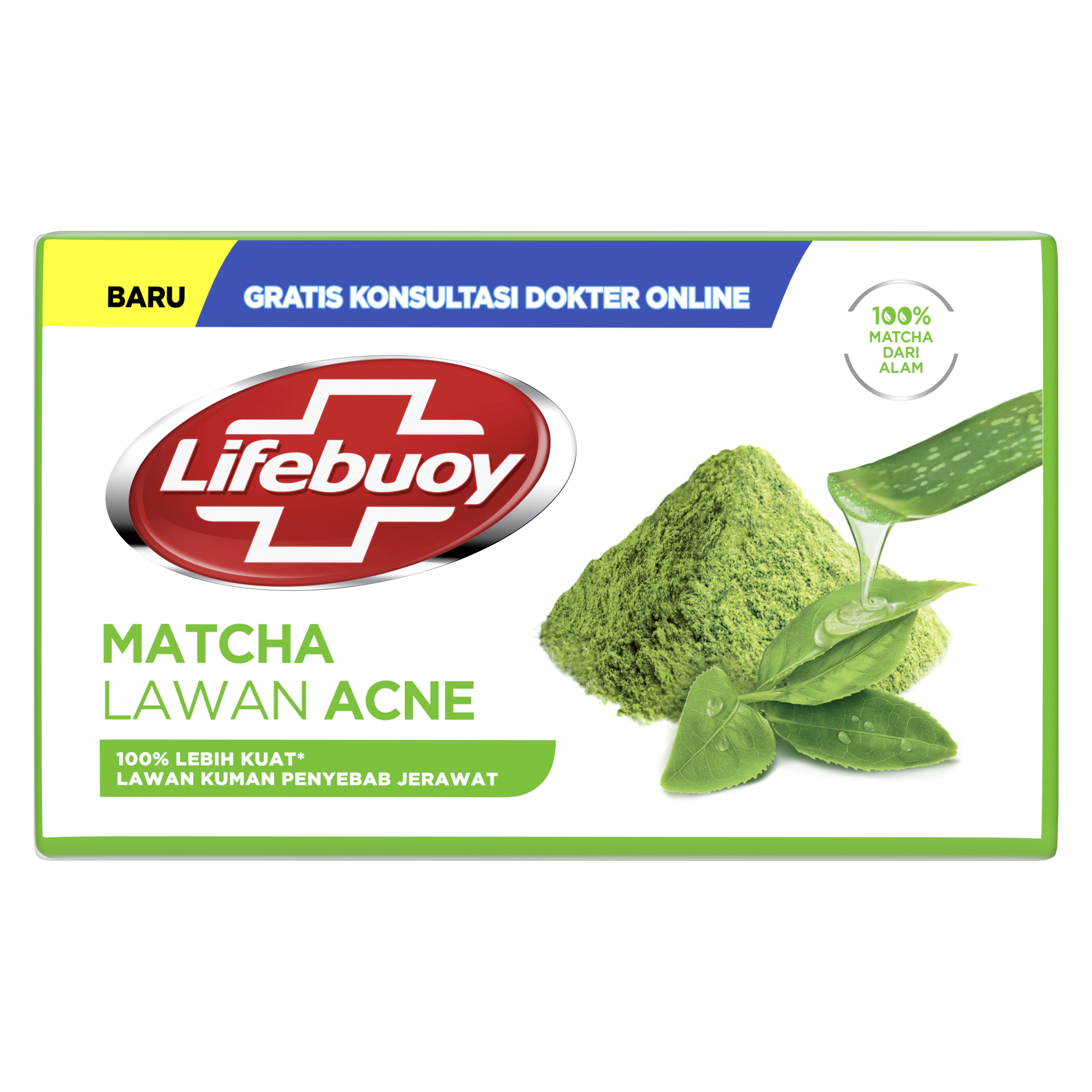 Lifebuoy Matcha Green Tea Bar Soap 4x100g