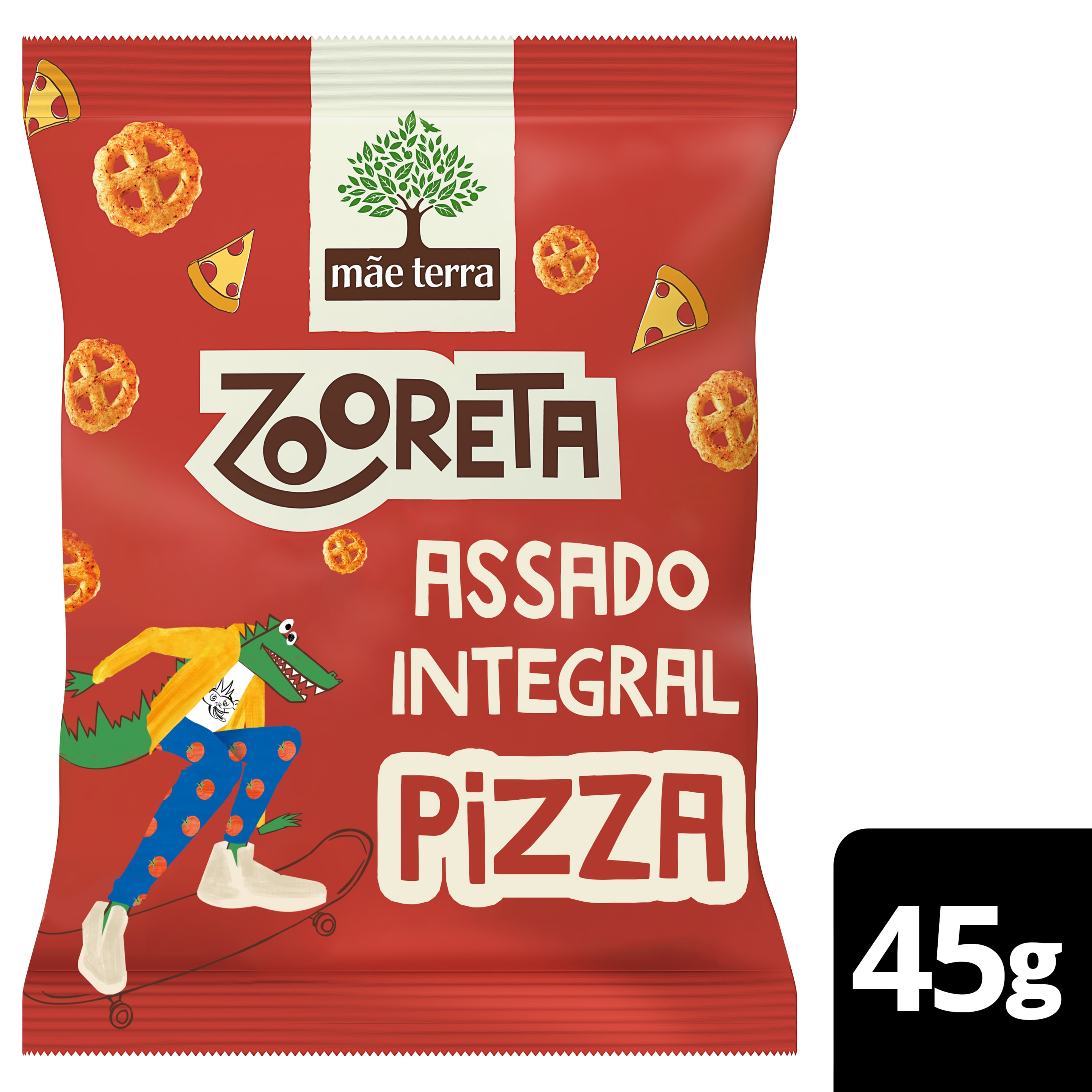 Zooreta Salgadinho Pizza 45g packshot