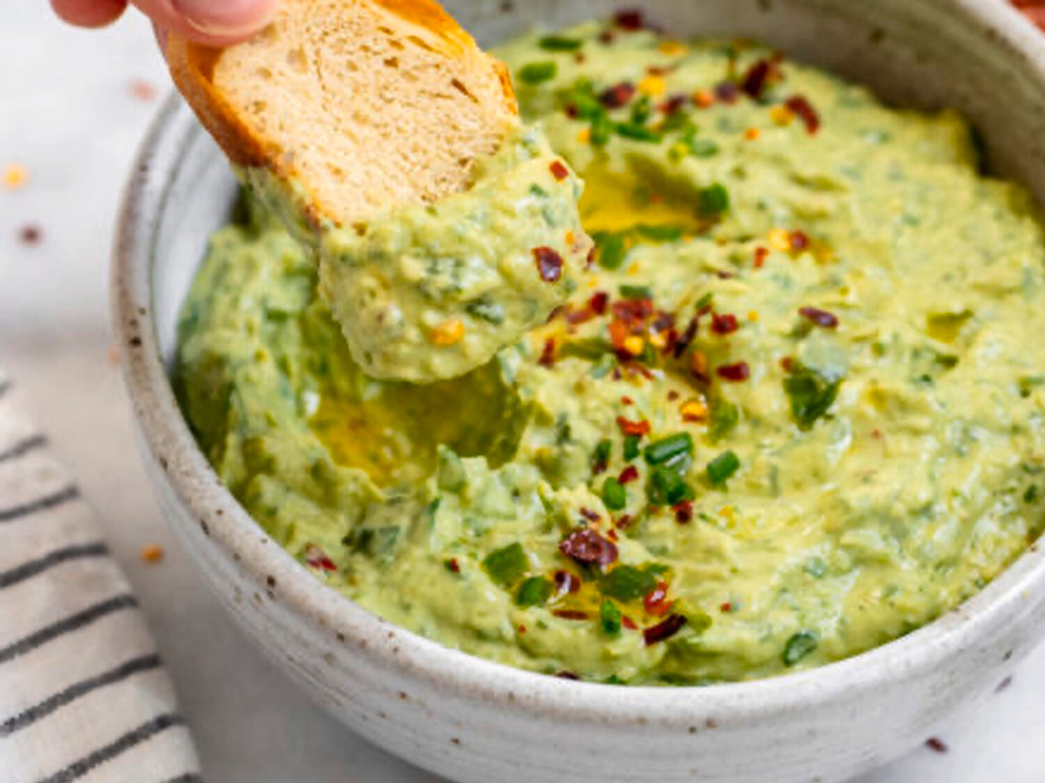 SPINACH AVOCADO ARTICHOKE DIP