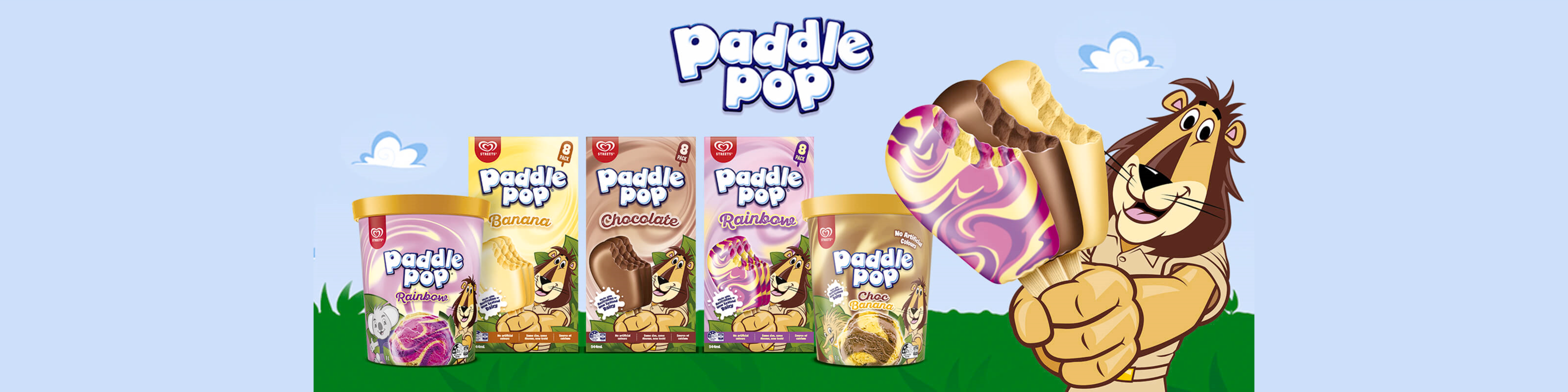 Paddle Pop Products