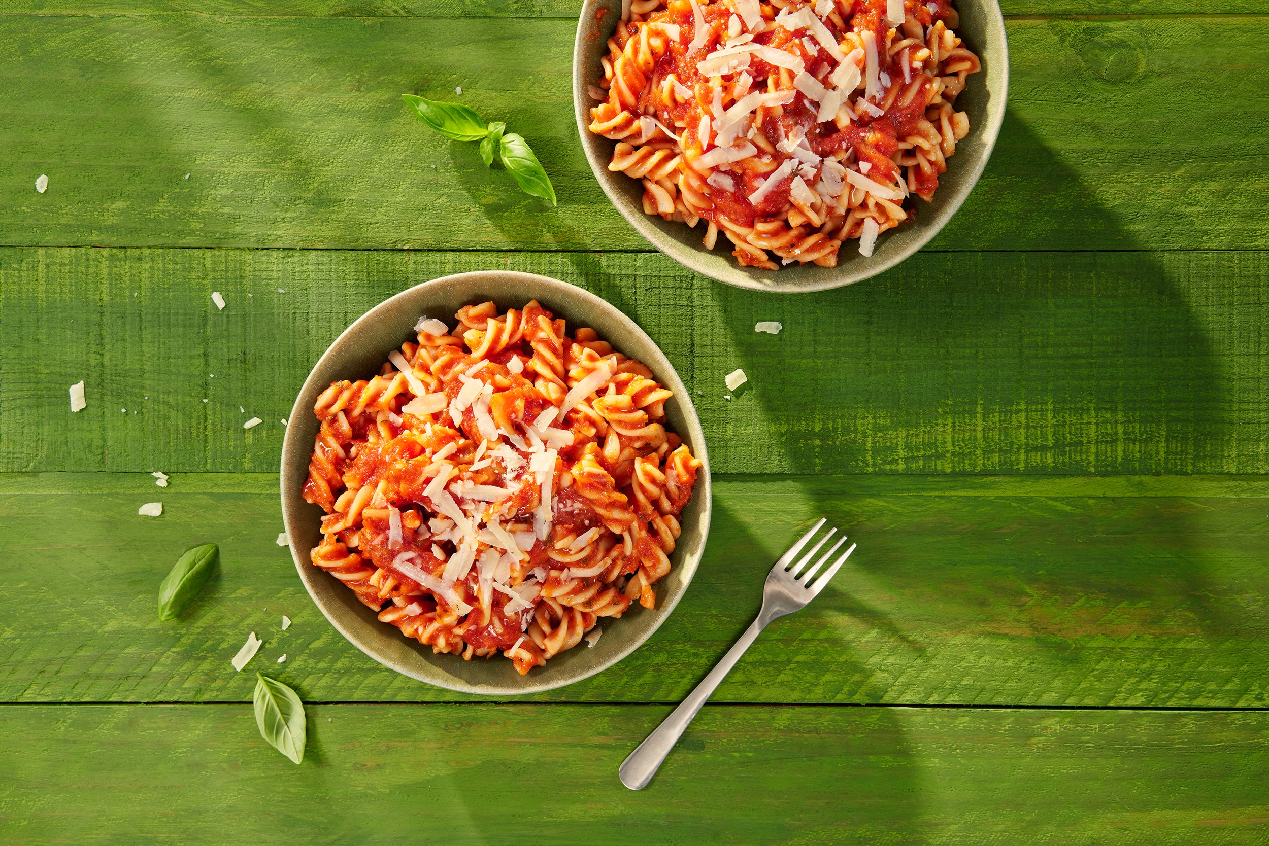 Nudeln mit Tomatensauce für Kids