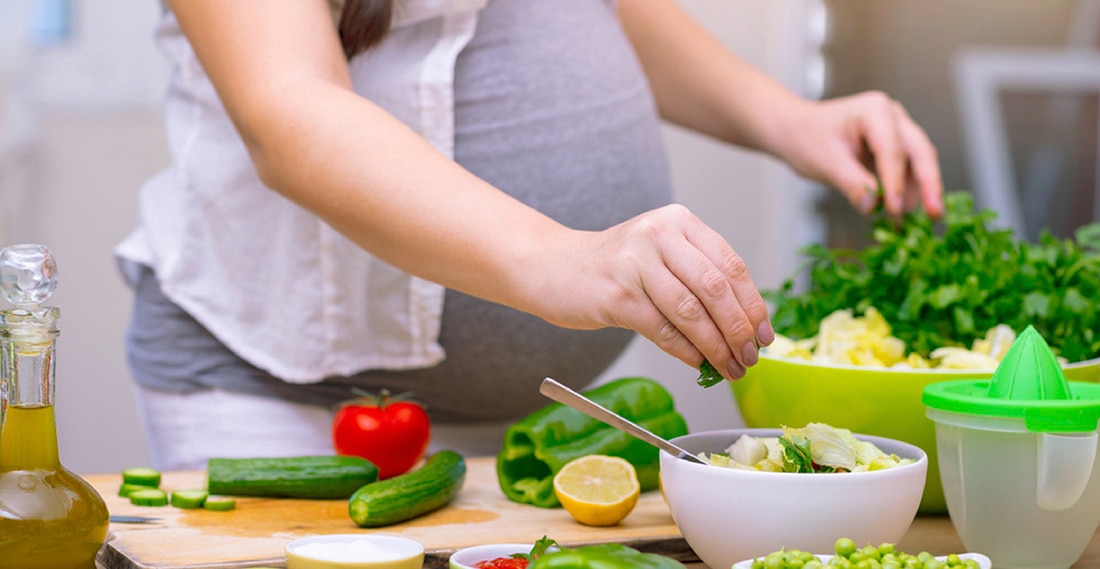 Các loại rau củ quả rất dễ tiêu hóa, phù hợp với các mẹ bầu bị tiêu chảy