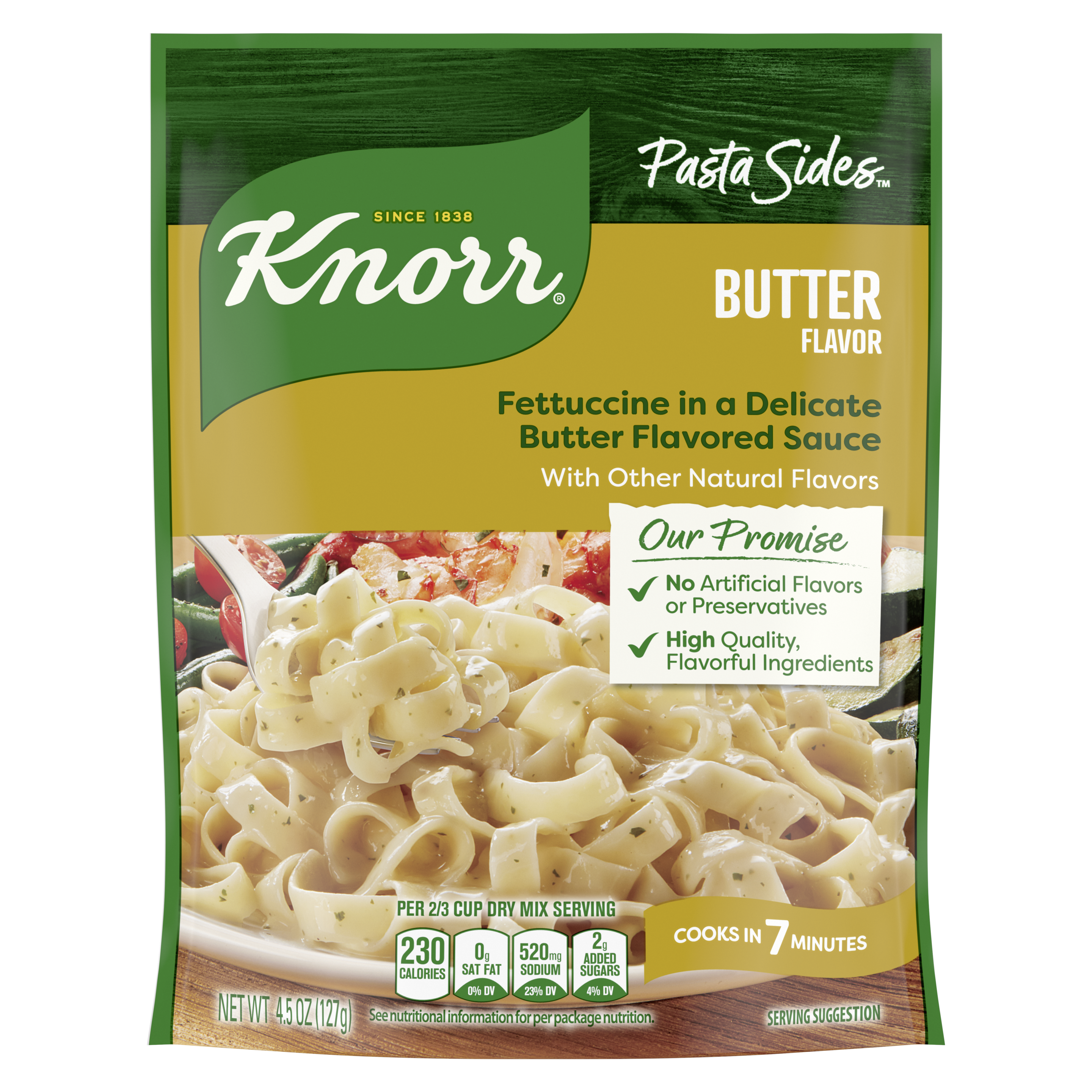 Knorr Butter Fettuccine Pasta