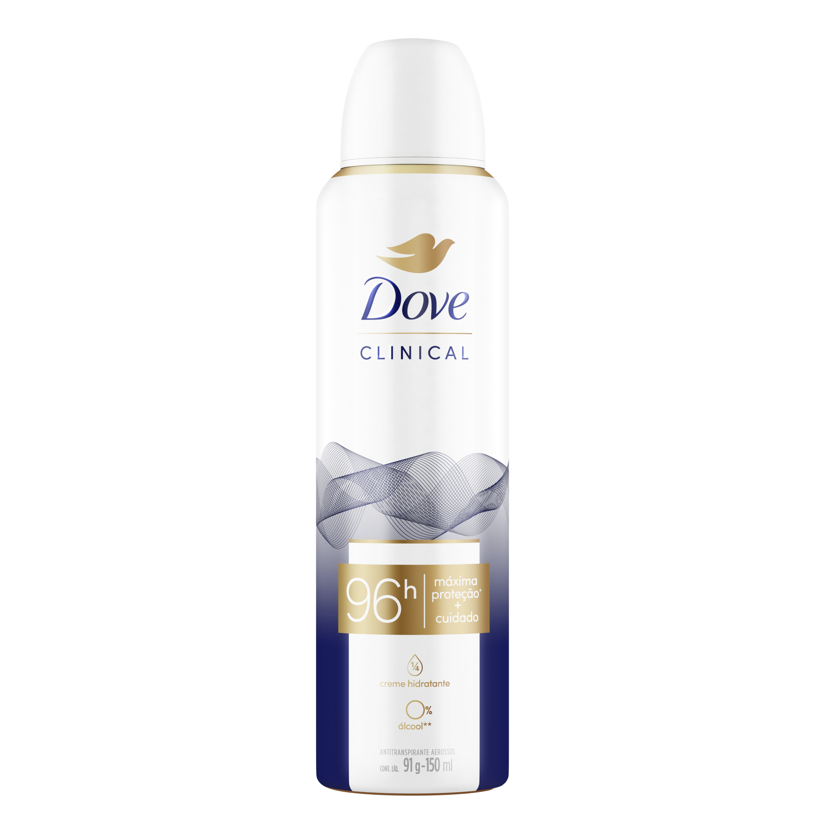 Desodorante Antitranspirante Aerosol Dove Clinical Original Clean