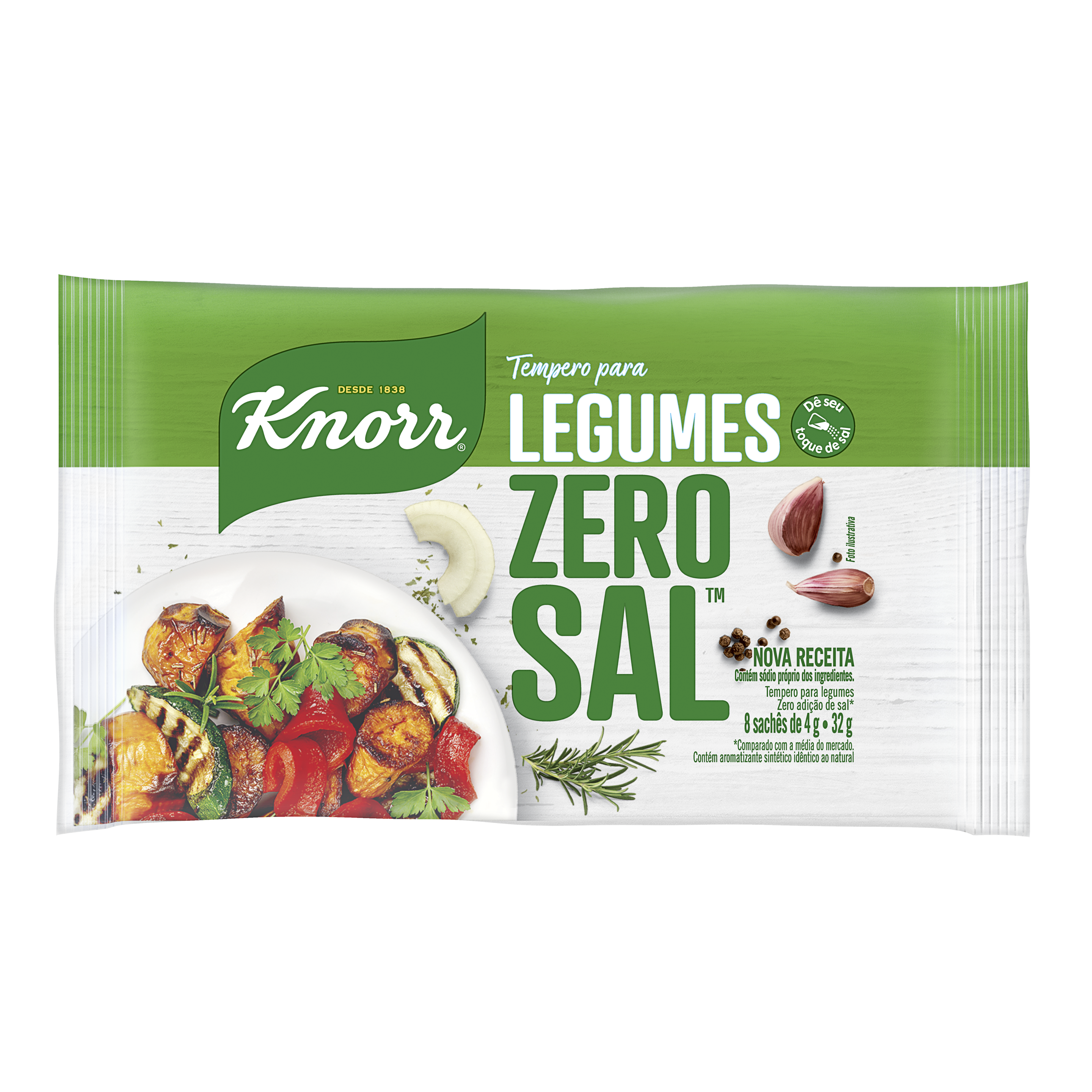 Tempero em Pó Knorr Zero Sal™ Legumes