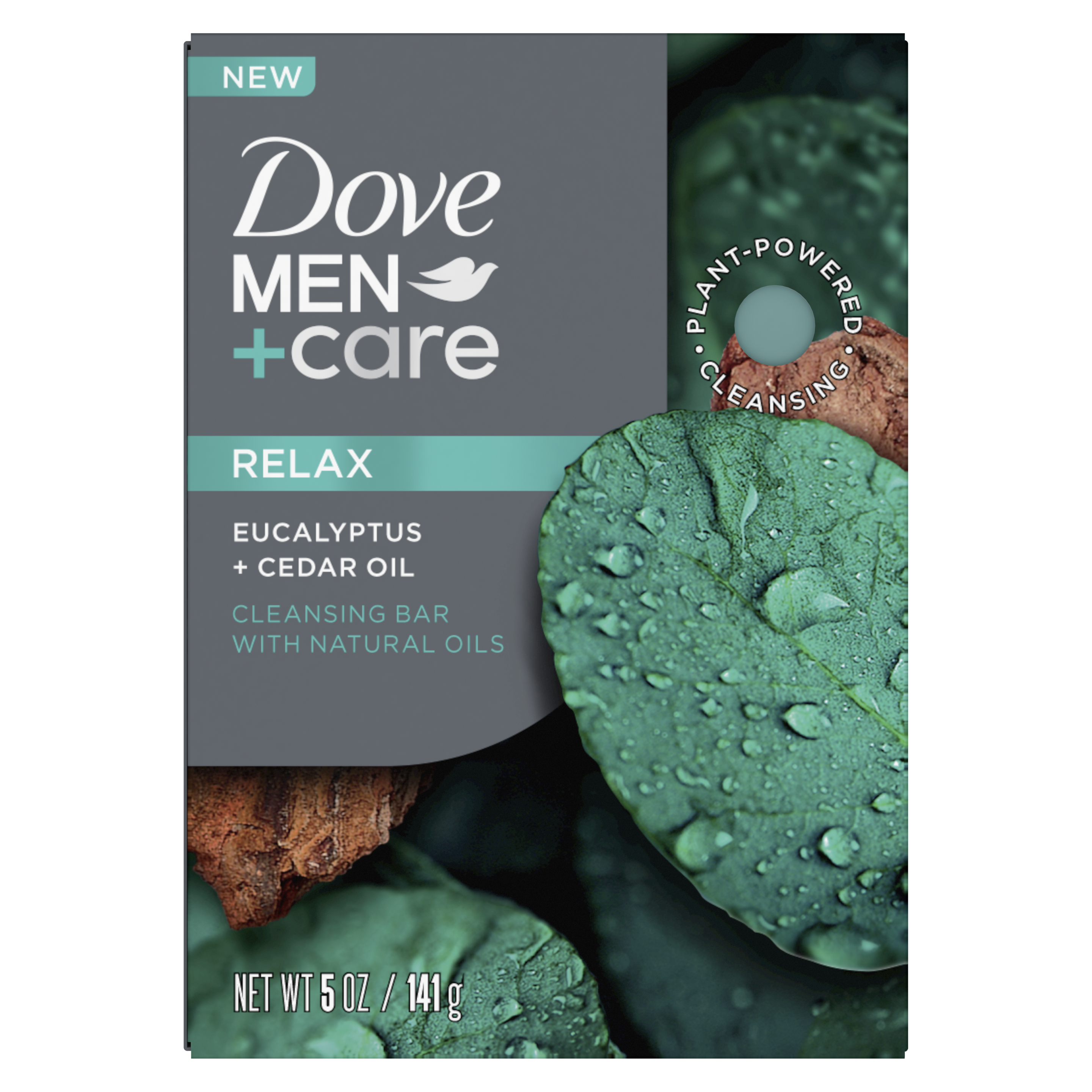 Dove Men+Care Eucalyptus + Cedar Oil Relax Cleansing Bar