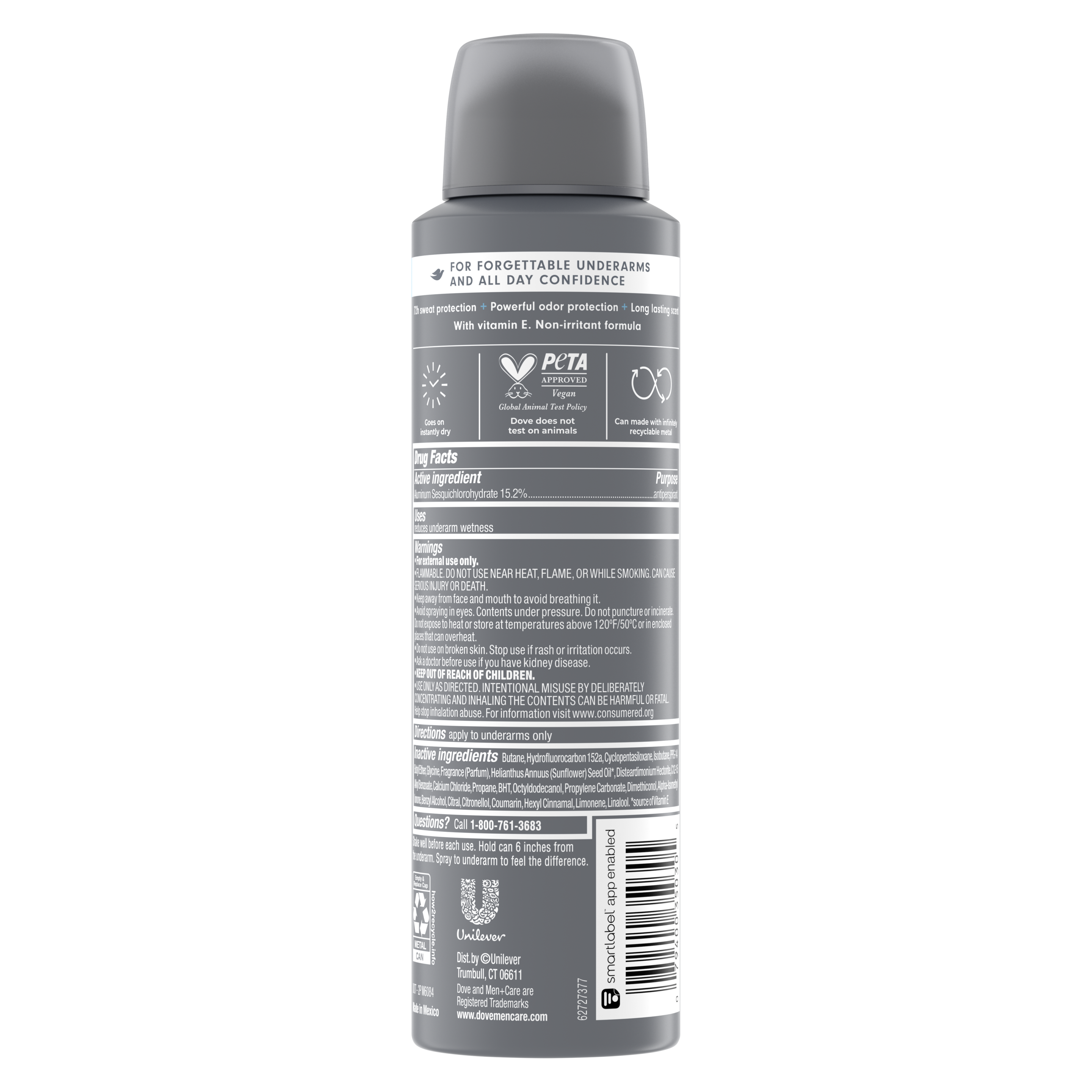 Men+Care Clean Comfort Dry Spray Antiperspirant