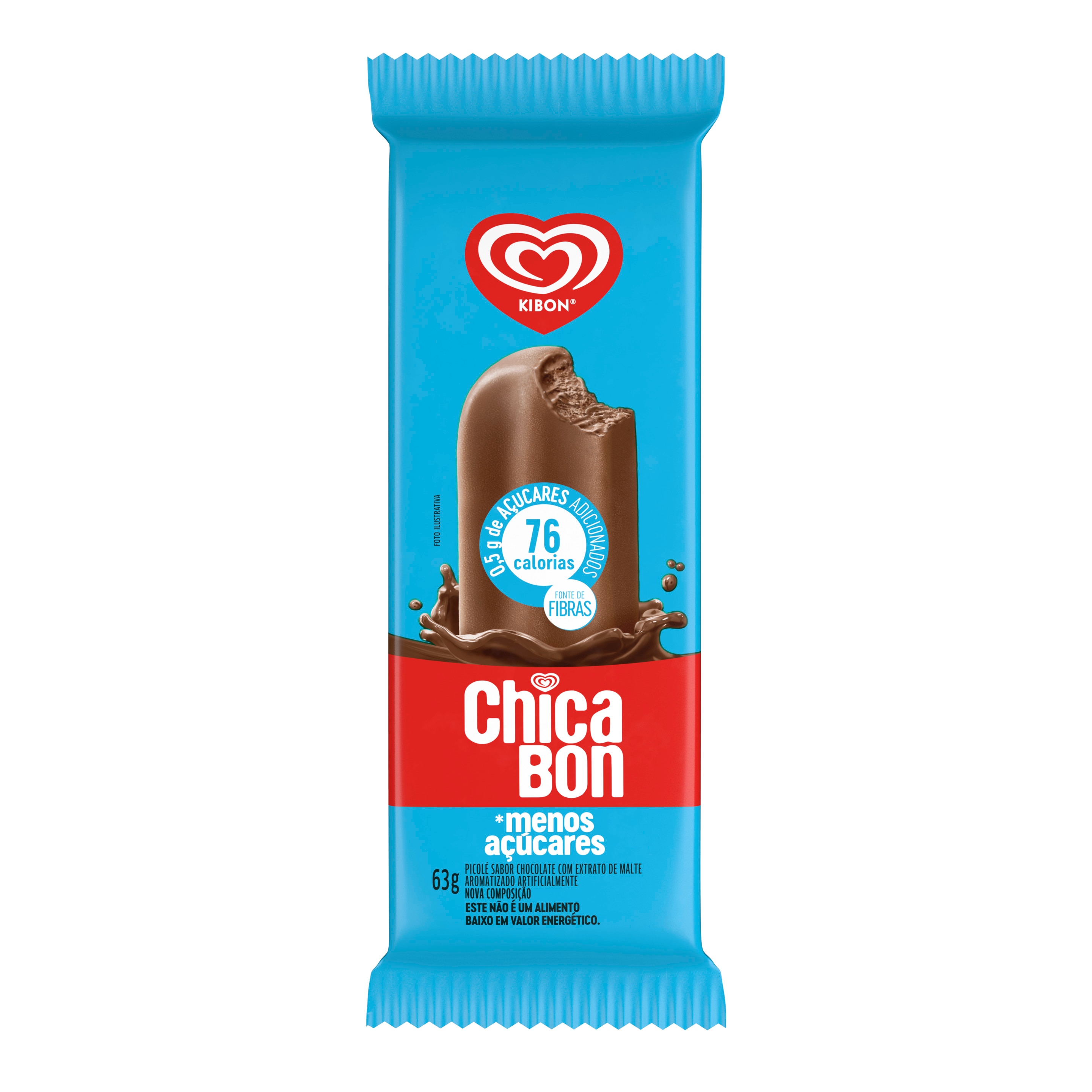 Picolé Chicabon Zero Açúcar