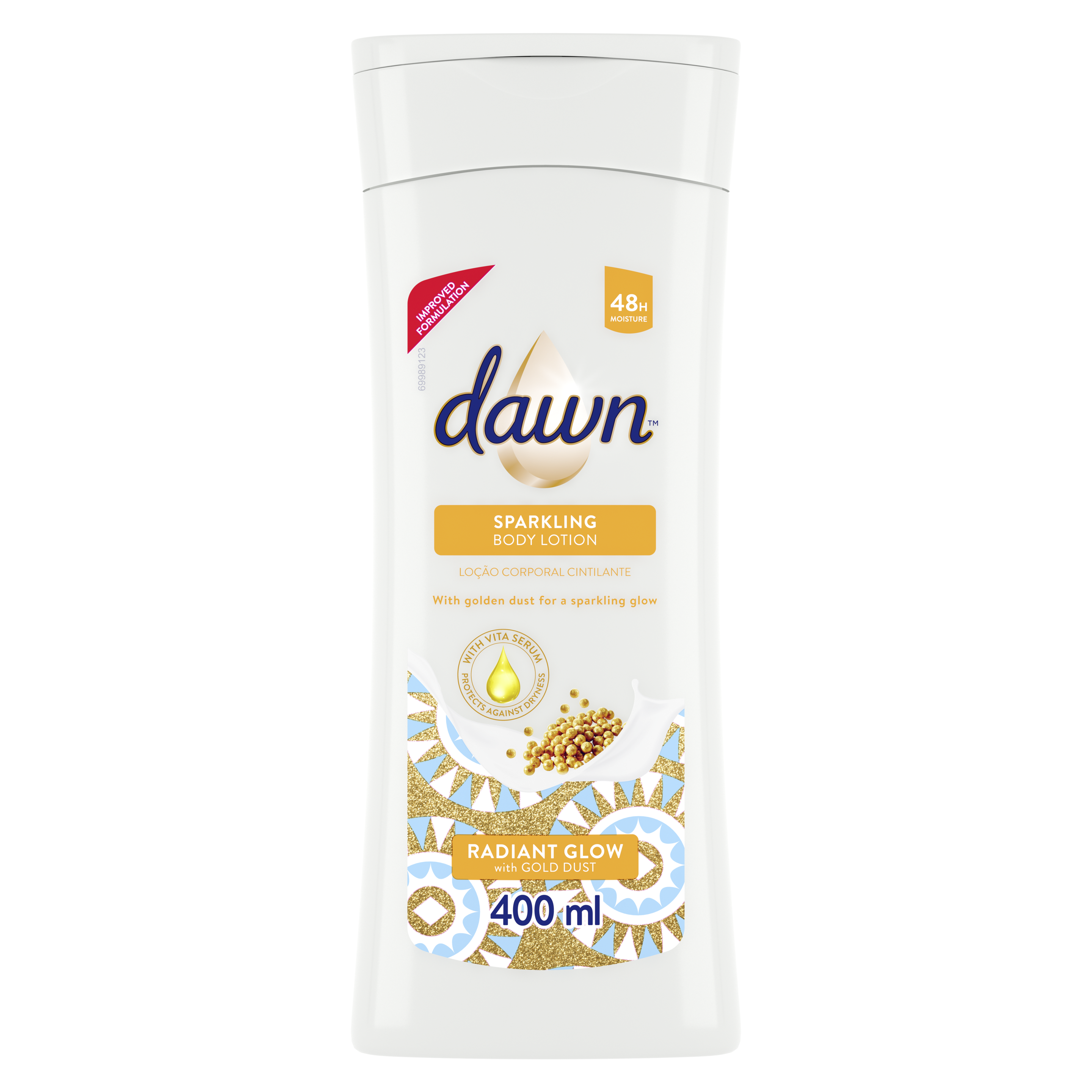 Dawn Radiant Glow & Gold Dust Body Lotion 400ml