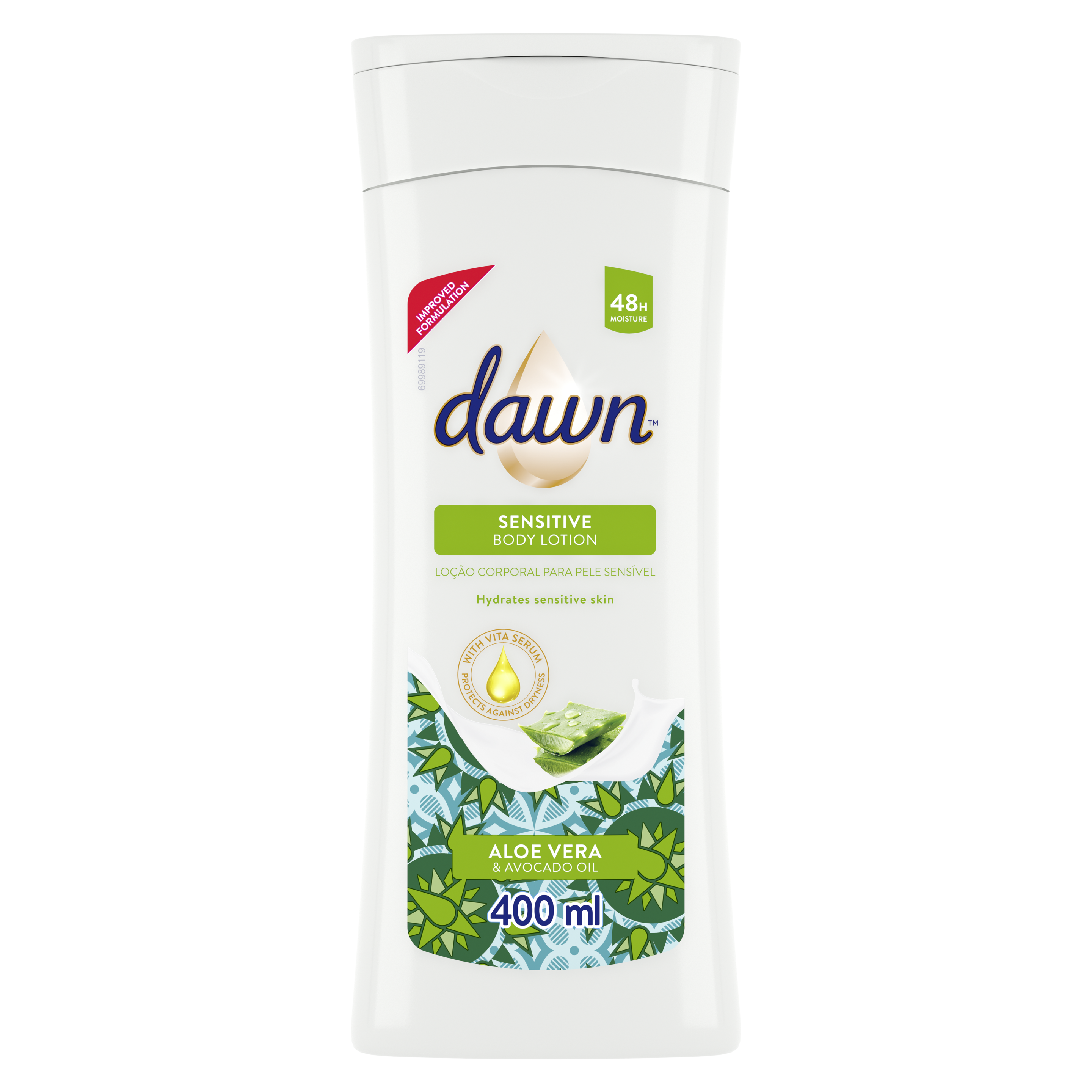 Dawn Aloe Vera & Avocado Oil Body Lotion 400ml