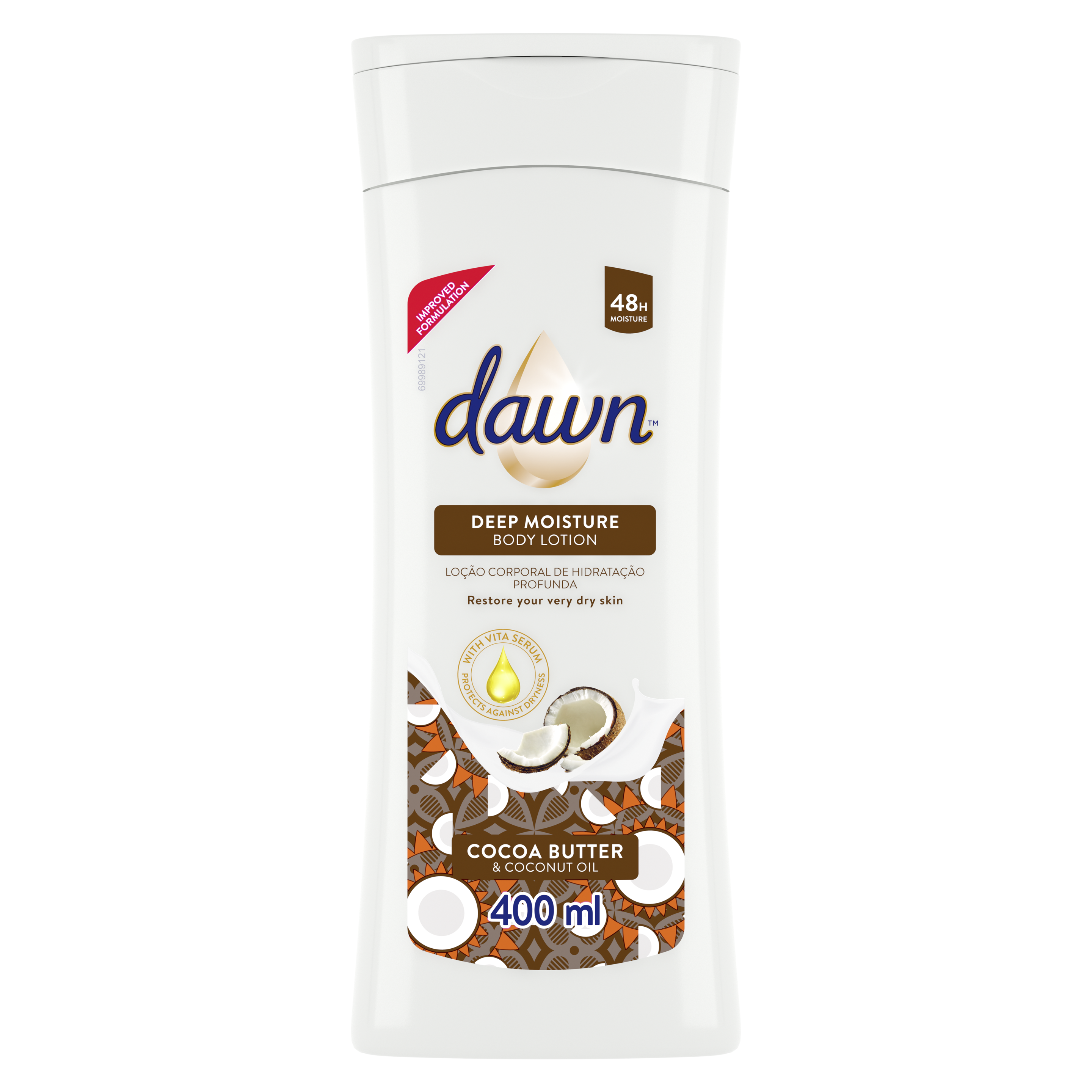 Dawn Cocoa Butter & Coconut Oil Body Lotion 400ml