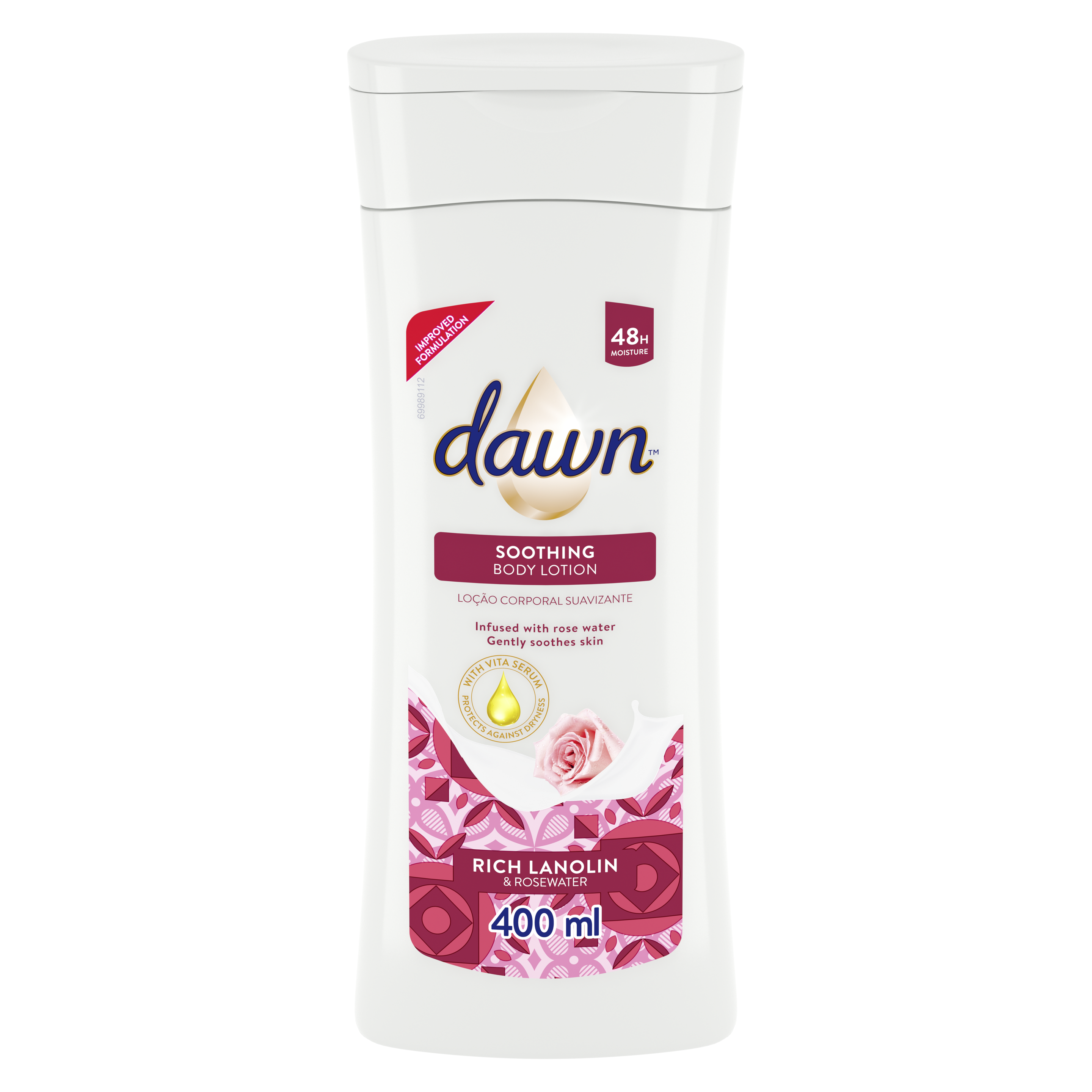 Dawn Rich Lanolin & Rose Water Body Lotion