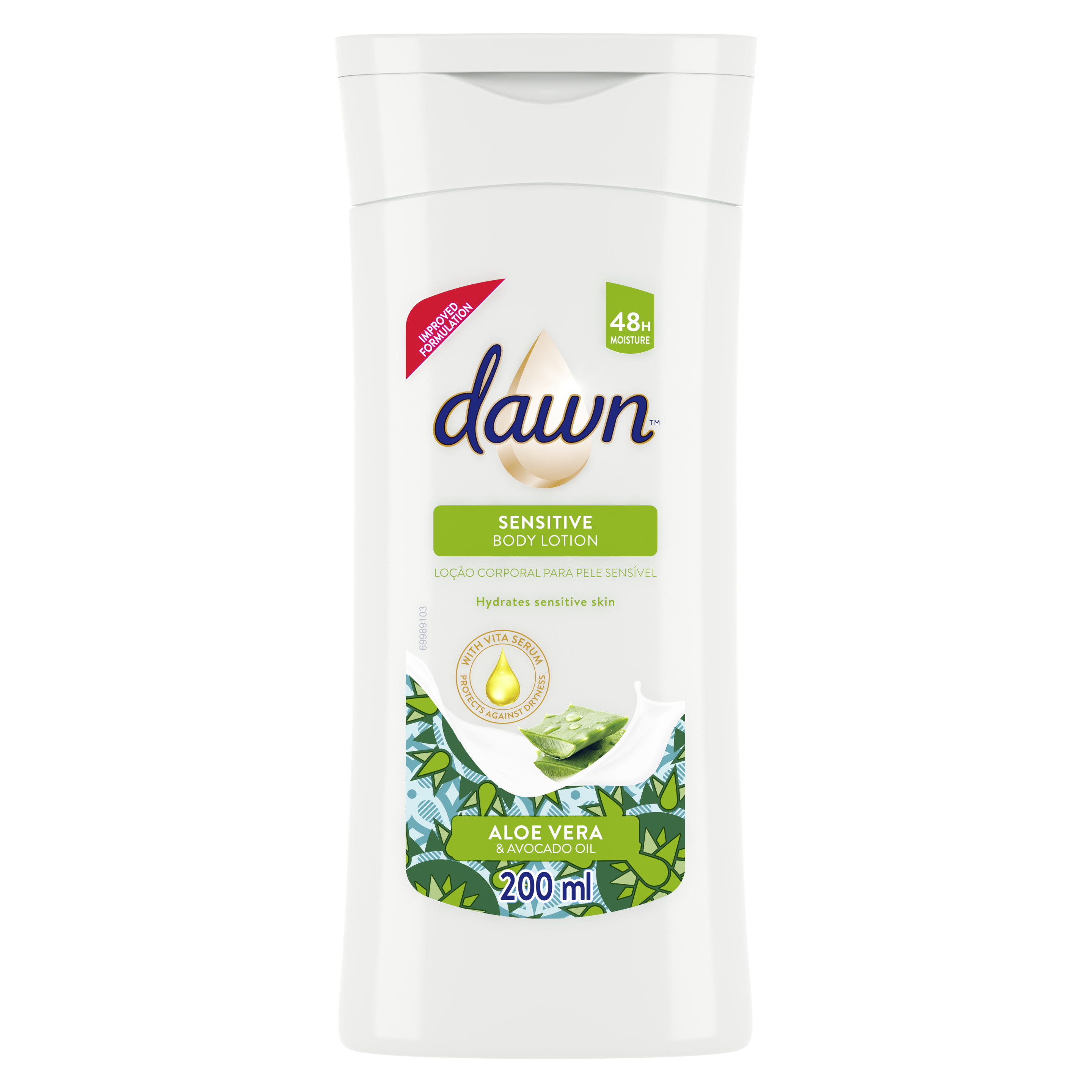 Dawn Aloe Vera & Avocado Oil Body Lotion 200ml