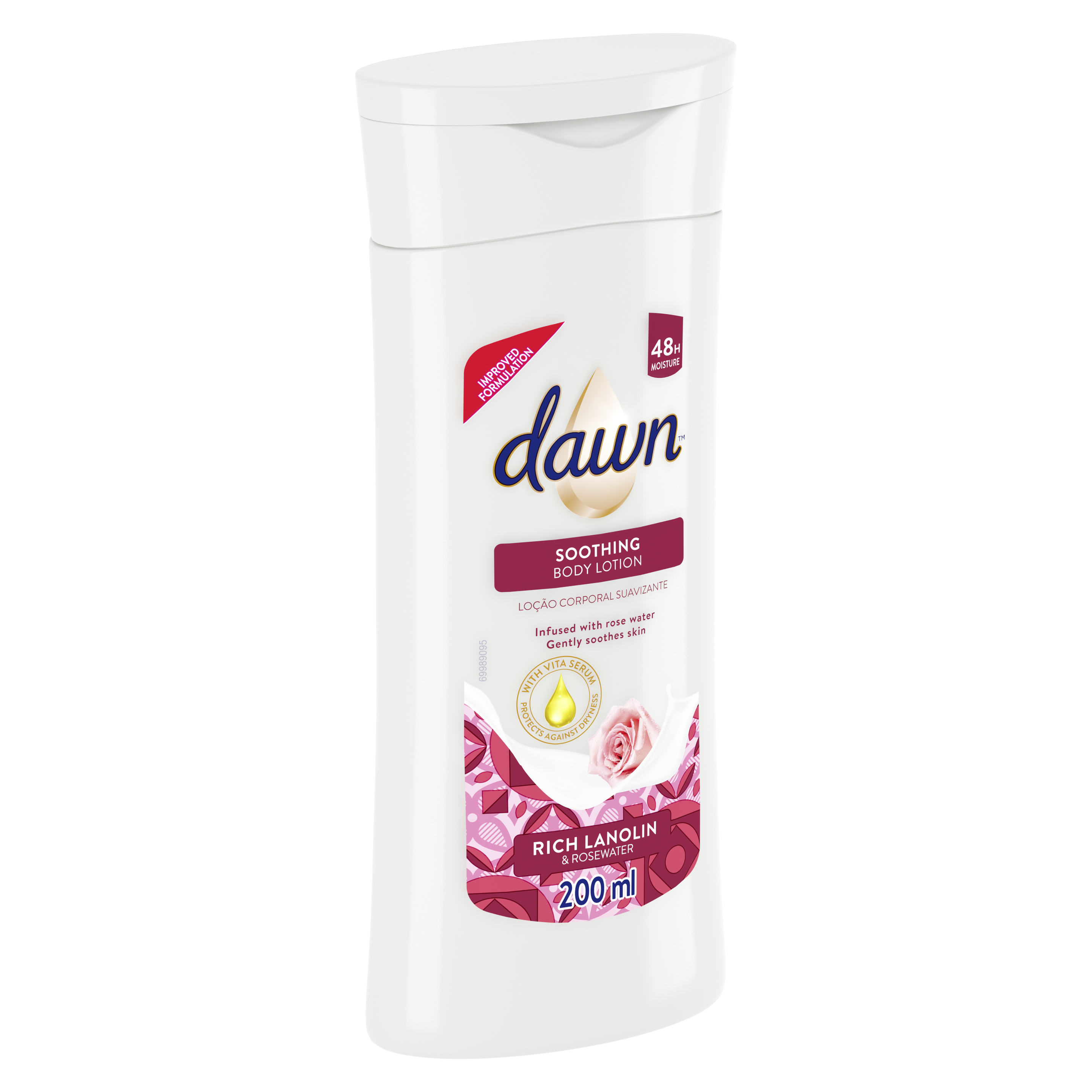 Dawn Rich Lanolin & Rose Water Body Lotion