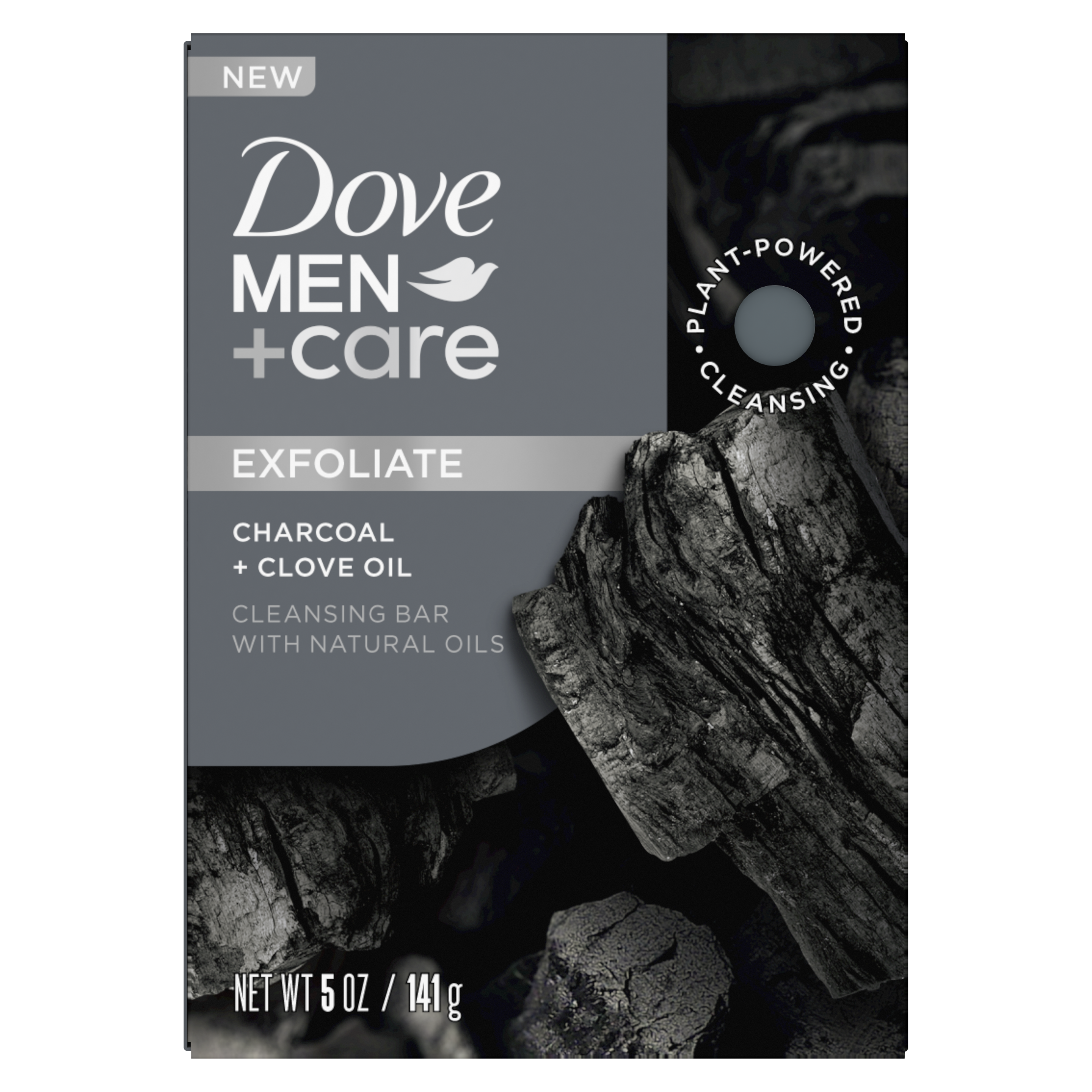 Men+Care Charcoal + Clove Oil Exfoliate Cleansing Bar