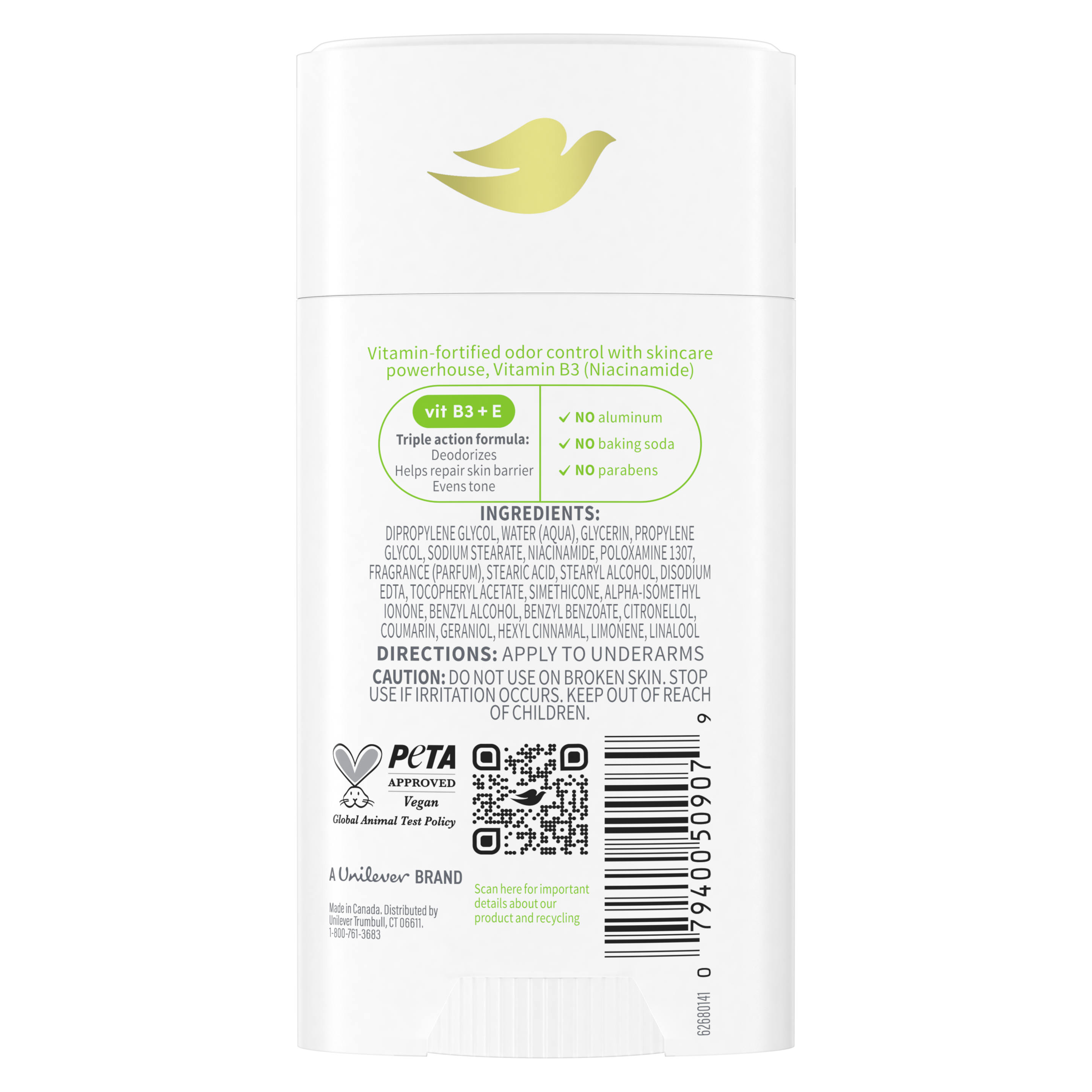 VitaminCare+ Deodorant Stick Cucumber & Melon