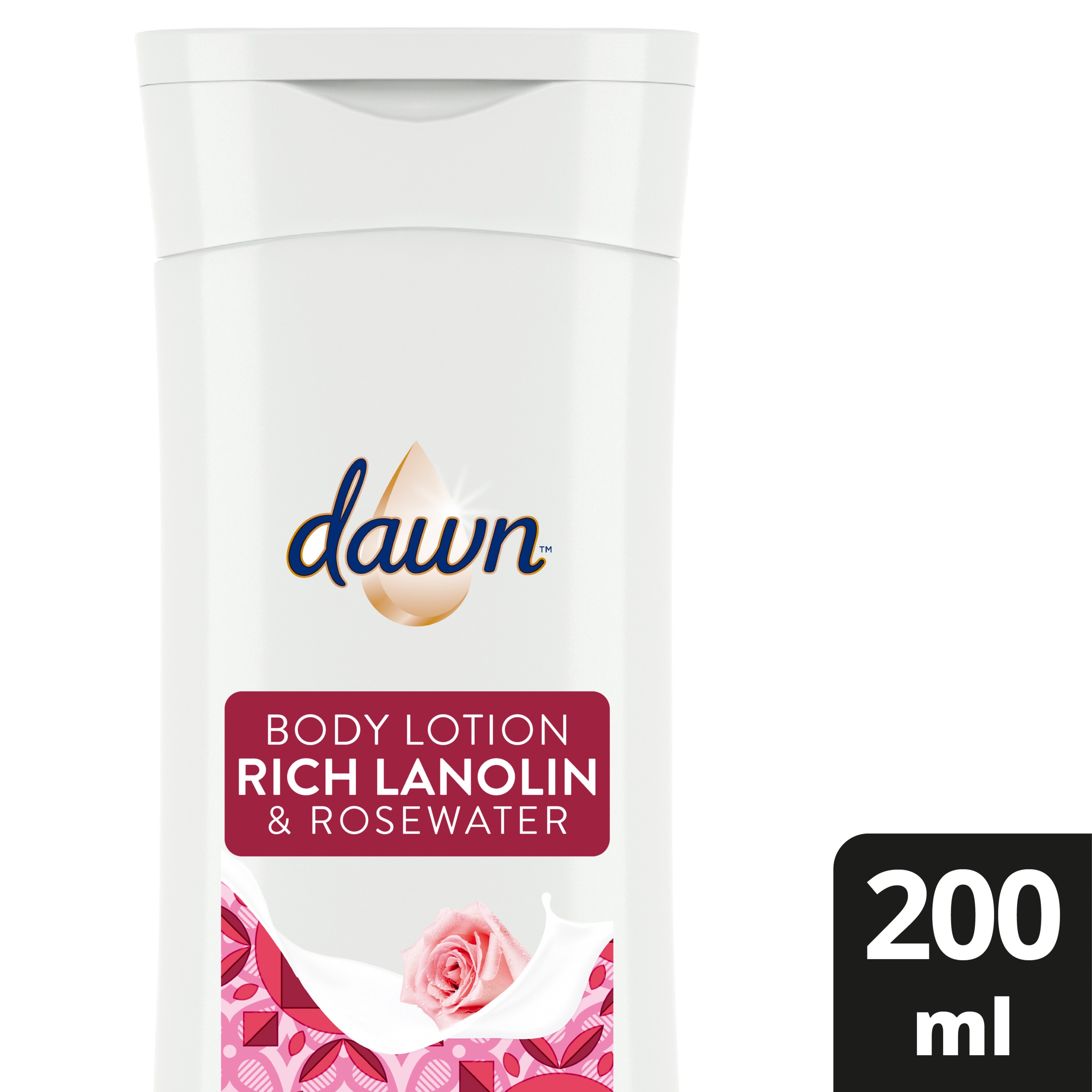 Dawn Rich Lanolin & Rose Water Body Lotion